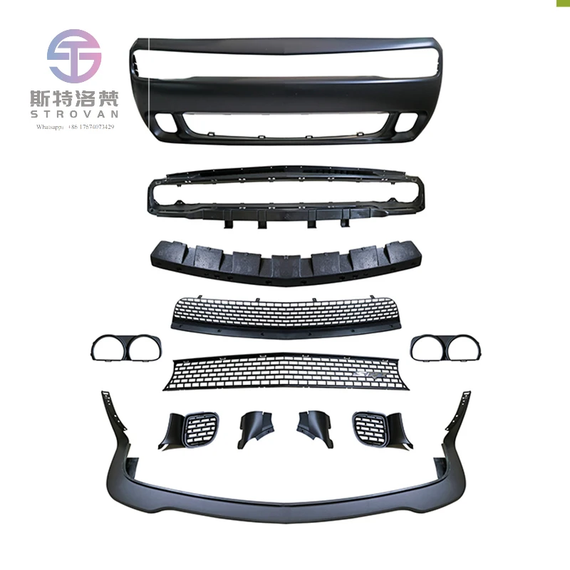 Challenger SRT Hellcat Front Bumper for DG Challenger 2015y~ Car Bumper Grille Front Lip Hellcat Body Kits
Challenger SRT Hellcat Front Bumper for DG Challenger 2015y~ Car Bumper Grille Front Lip Hellcat Body Kits