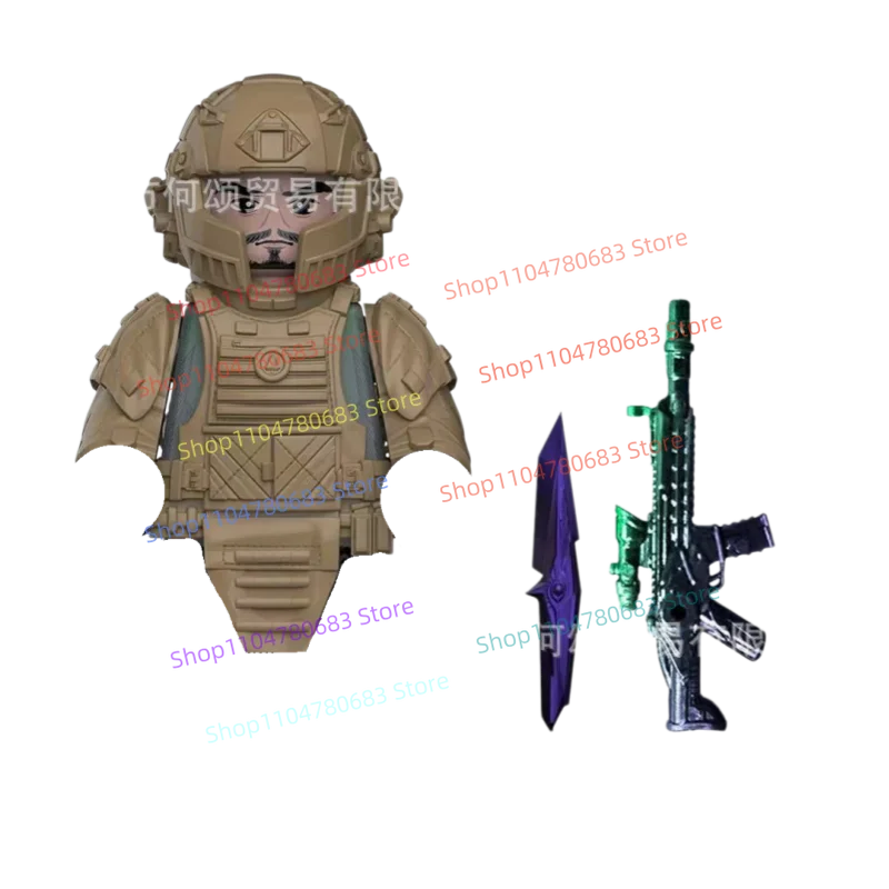 New MOC Building Blocks Mini Figure Gun & Knife Battlefield Toy Assembled Collectible Ornament Gift
New MOC Building Blocks Mini Figure Gun & Knife Battlefield Toy Assembled Collectible Ornament Gift