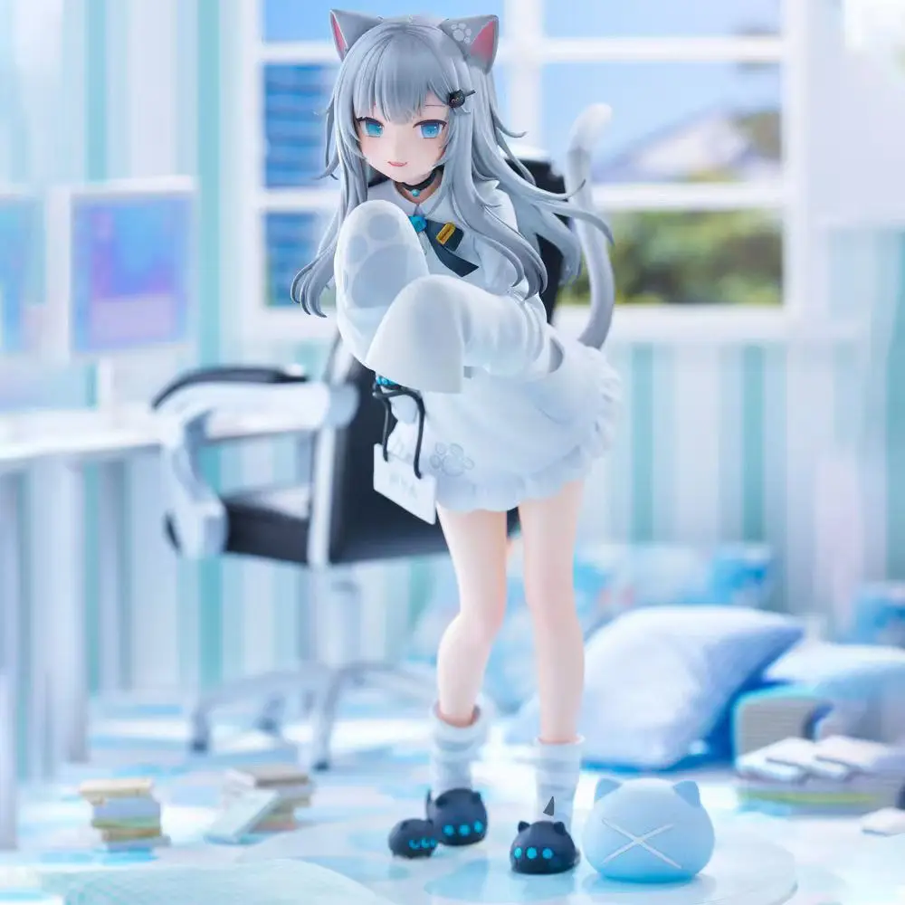 Original Art Rain City Cat Girl Figure Cute Anime Girl Model Desk Shelf PC Case Gift
Original Art Rain City Cat Girl Figure Cute Anime Girl Model Desk Shelf PC Case Gift