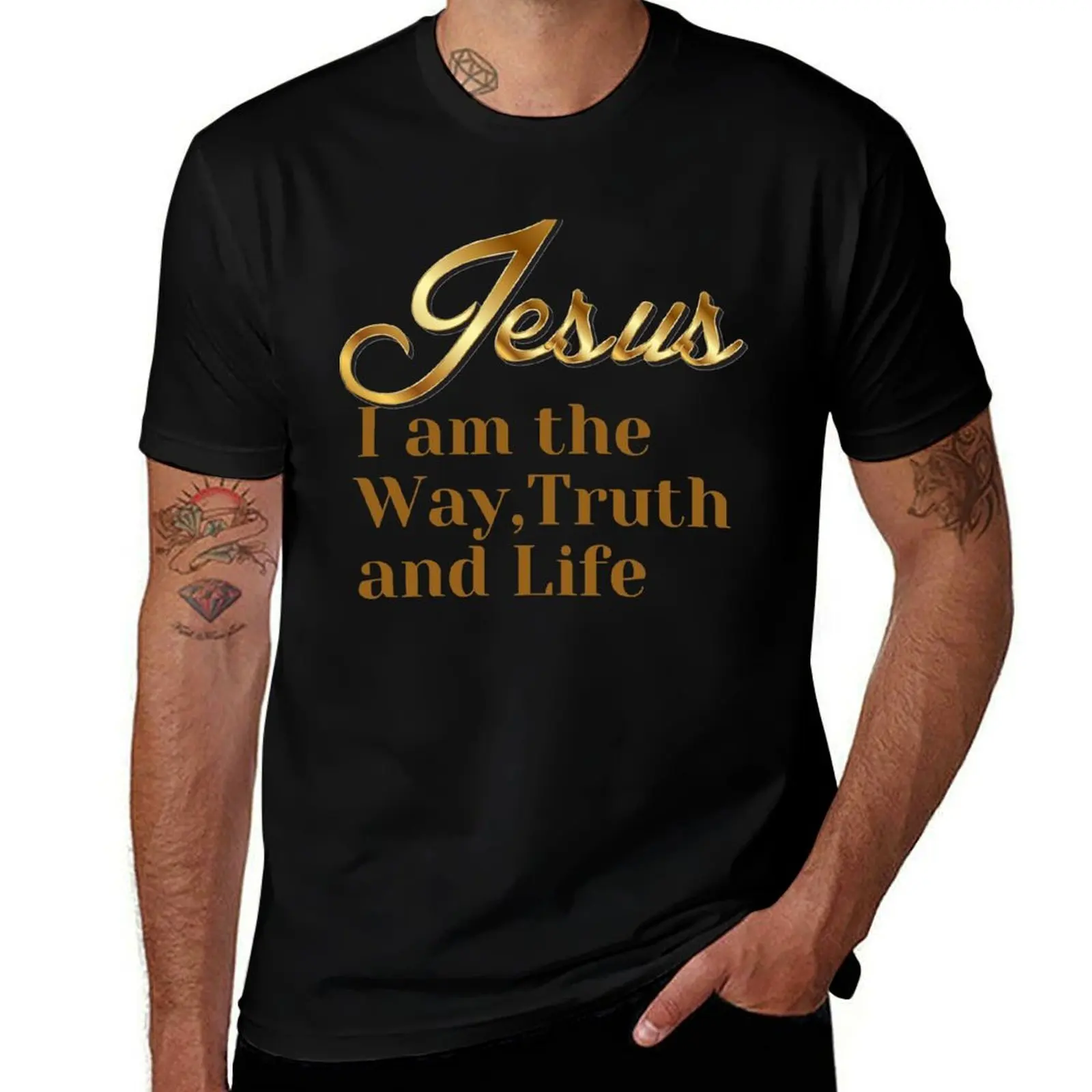 I am the Way, Truth and Life. Jesus T-Shirt Gym Wear Breathable Short Sleeve Tee
I am the Way, Truth and Life. Jesus T-Shirt Gym Wear Breathable Short Sleeve Tee