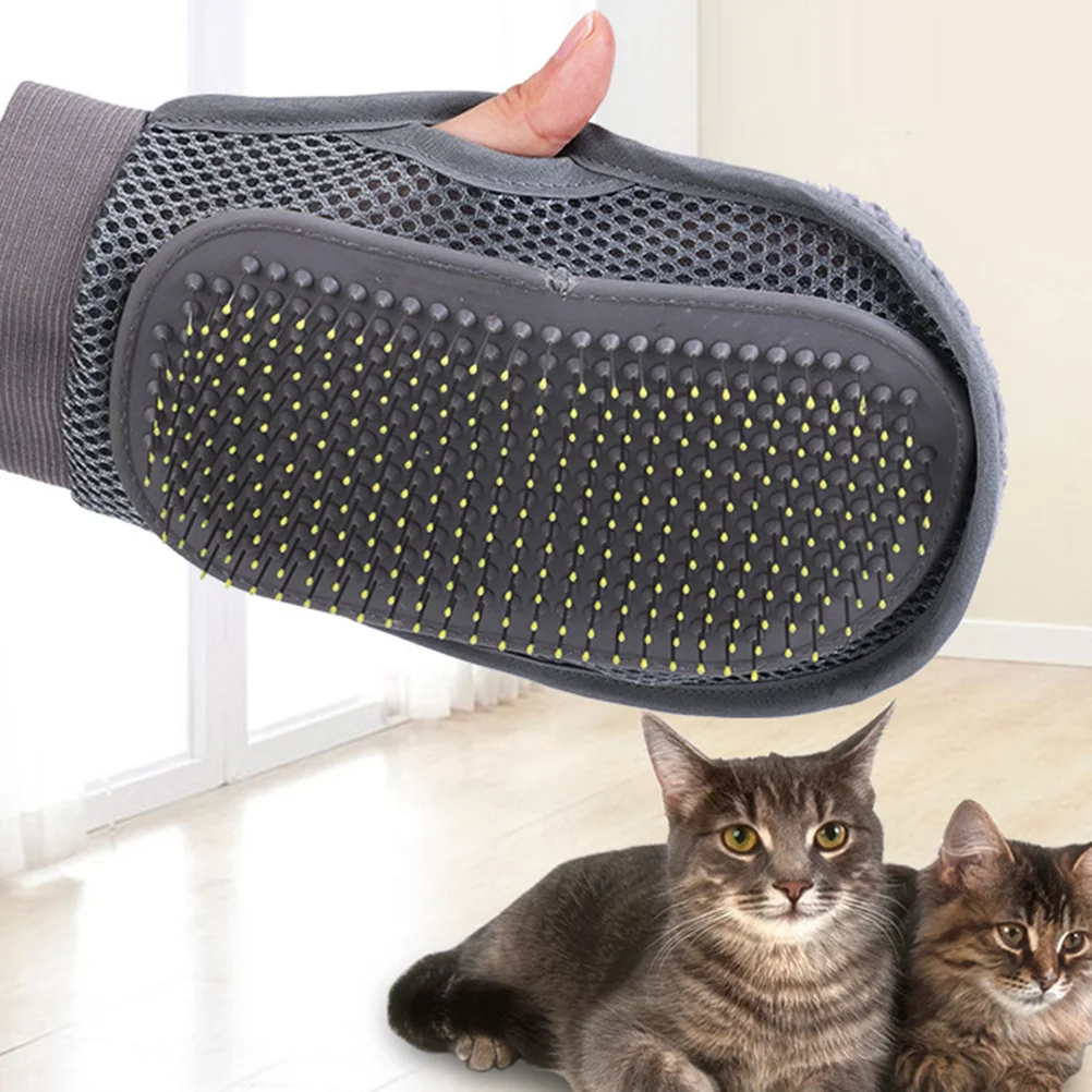 1Pair Pet Grooming Glove Grey Deshedding Bathing Tool For Cats Dogs Massage Comfortable Fit Breathable Mesh Pet Care Supplies
1Pair Pet Grooming Glove Grey Deshedding Bathing Tool For Cats Dogs Massage Comfortable Fit Breathable Mesh Pet Care Supplies