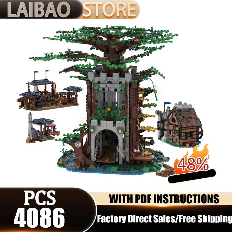 Moc Building Blocks Modular Forestmen Fortress & Joust Tournament Model Technology Bricks DIY Assembly Toys Construstion Gifts
Moc Building Blocks Modular Forestmen Fortress & Joust Tournament Model Technology Bricks DIY Assembly Toys Construstion Gifts