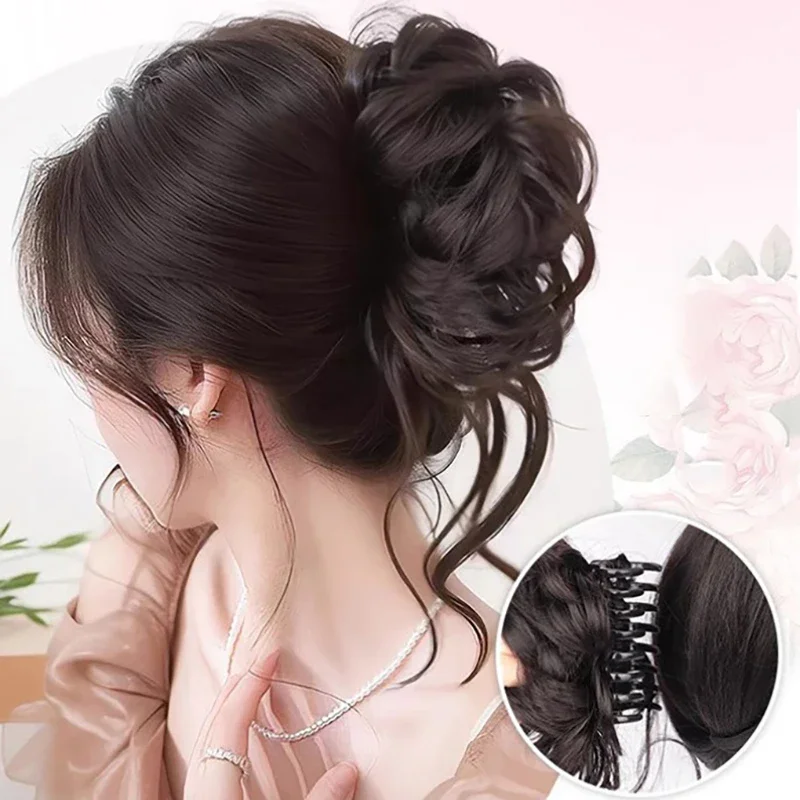 Women Synthetic Hair Bun Bud Wig Bag Claw Clip To Increase Hair Pony Tail Hair Piece Daily Party Lifelike Styling Tools
Women Synthetic Hair Bun Bud Wig Bag Claw Clip To Increase Hair Pony Tail Hair Piece Daily Party Lifelike Styling Tools