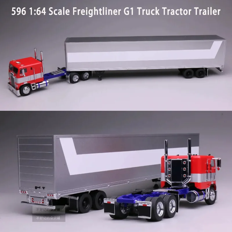 596 Diecast 1:64 Scale Freightliner G1 Truck Tractor Trailer Alloy Car Model Adult Collectible Souvenirs Gifts Static Ornaments
596 Diecast 1:64 Scale Freightliner G1 Truck Tractor Trailer Alloy Car Model Adult Collectible Souvenirs Gifts Static Ornaments