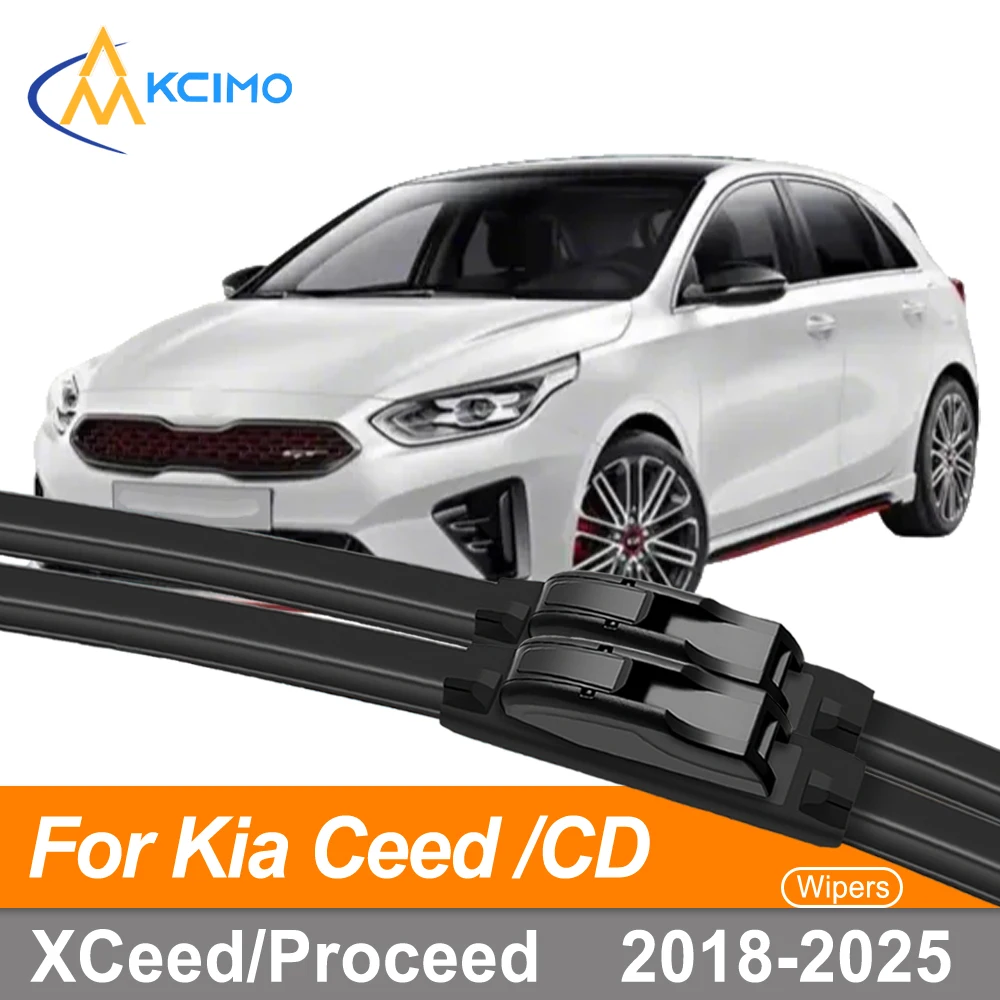 2-Pack Front Windshield Wiper Blades for Kia Ceed/CD/XCeed/Proceed 2018–2025,Flat Blade Design,Quiet/Durable Replacement Wipers
2-Pack Front Windshield Wiper Blades for Kia Ceed/CD/XCeed/Proceed 2018–2025,Flat Blade Design,Quiet/Durable Replacement Wipers
