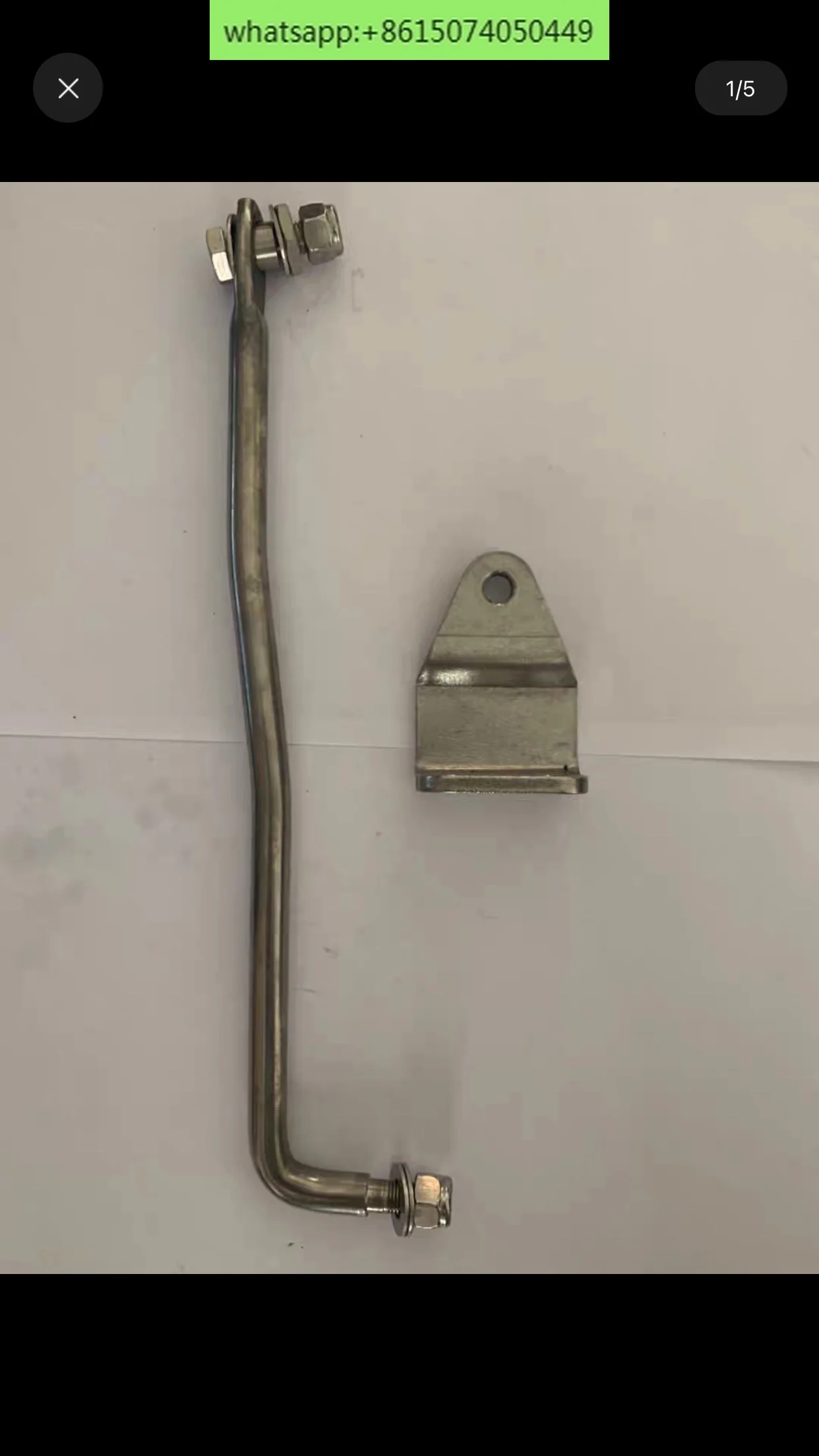 Outboard machine change front operation stainless steel steering rod triangle piece 30.40.60.85 horsepower
Outboard machine change front operation stainless steel steering rod triangle piece 30.40.60.85 horsepower