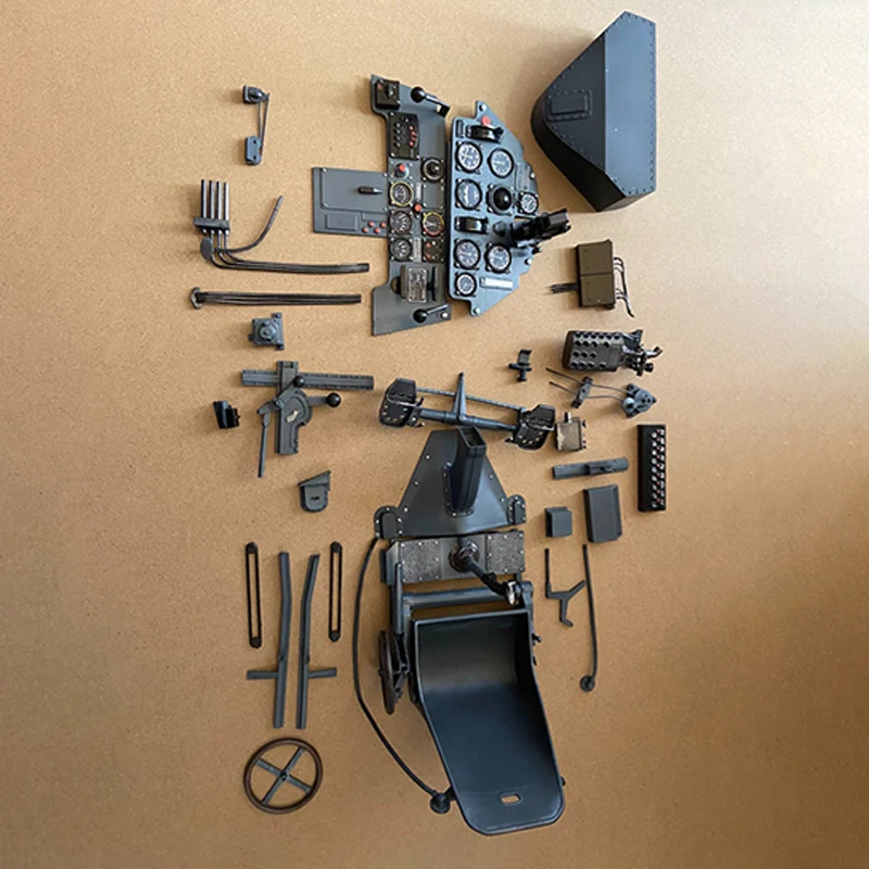 Model Complete Set of Model Aircraft Interior BF-109E4 Cockpit Interior Instrument Panel Model Aircraft Accessories DIY Parts
Model Complete Set of Model Aircraft Interior BF-109E4 Cockpit Interior Instrument Panel Model Aircraft Accessories DIY Parts