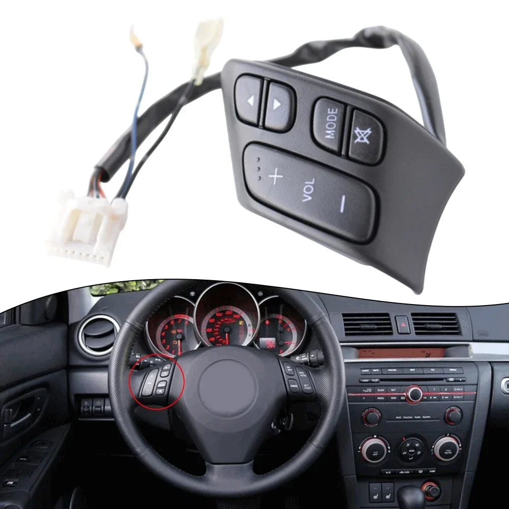 Multi-function Audio Button- Switch Left Side Car Steering Wheel- 153769 For Mazda 3 / 5 2004-2009 Interior- Parts-
Multi-function Audio Button- Switch Left Side Car Steering Wheel- 153769 For Mazda 3 / 5 2004-2009 Interior- Parts-