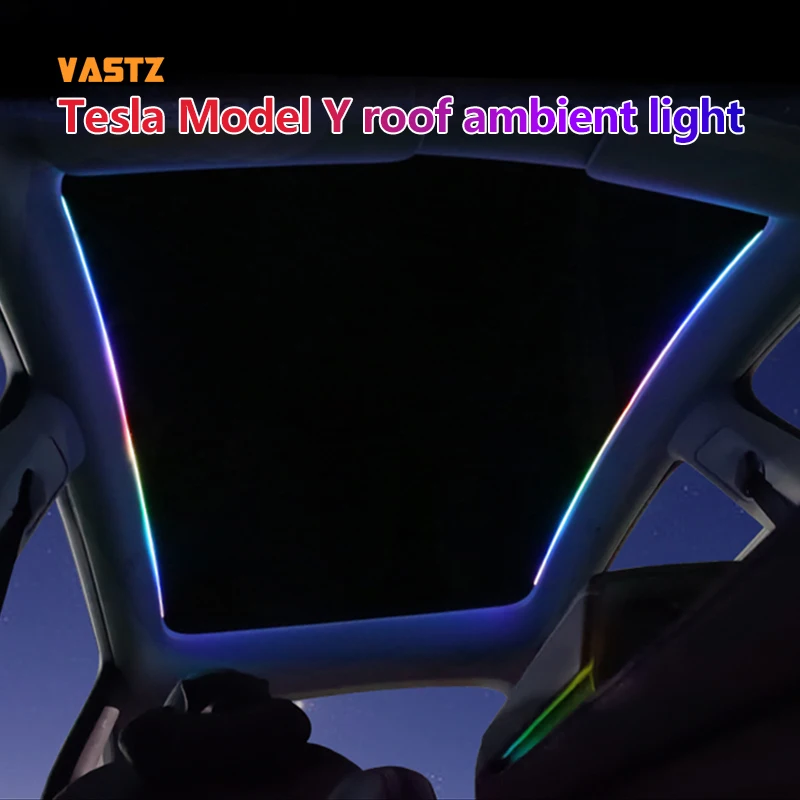 VASTZ для модели Tesla Y 3 автомобильный скайзер окружающая яркость автомобильный светильник потолочный светильник управление через приложение RGB неоновые полосы освещение
VASTZ для модели Tesla Y 3 автомобильный скайзер окружающая яркость автомобильный светильник потолочный светильник управление через приложение RGB неоновые полосы освещение