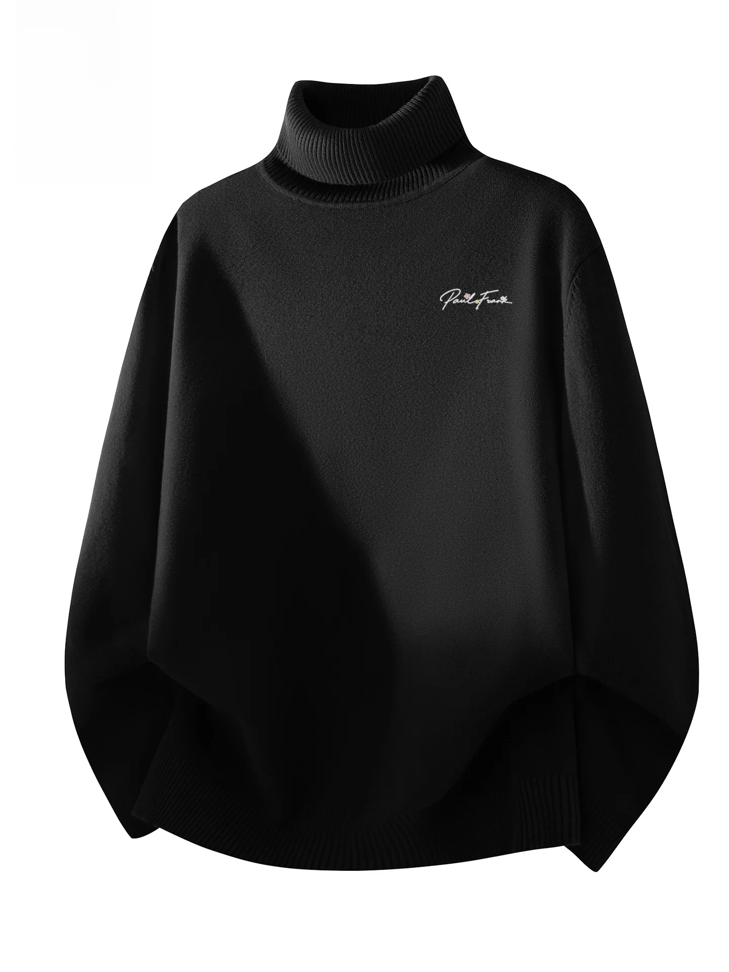 Мужской вязаный свитер с высоким воротником и длинными рукавами, теплый, для ношения под одеждой, с принтом «Обезьяна с большим ртом», черный, осень-зима 2025, стандартный крой
Мужской вязаный свитер с высоким воротником и длинными рукавами, теплый, для ношения под одеждой, с принтом «Обезьяна с большим ртом», черный, осень-зима 2025, стандартный крой