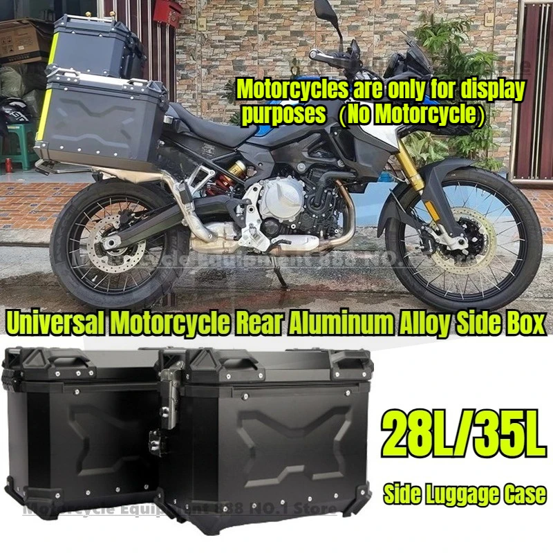 1 Pair 28L/35L Universal Motorcycle Rear Side Luggage Case Motos Storage Trunk Lock Travel Toolbox Aluminum Alloy Side Box
1 Pair 28L/35L Universal Motorcycle Rear Side Luggage Case Motos Storage Trunk Lock Travel Toolbox Aluminum Alloy Side Box