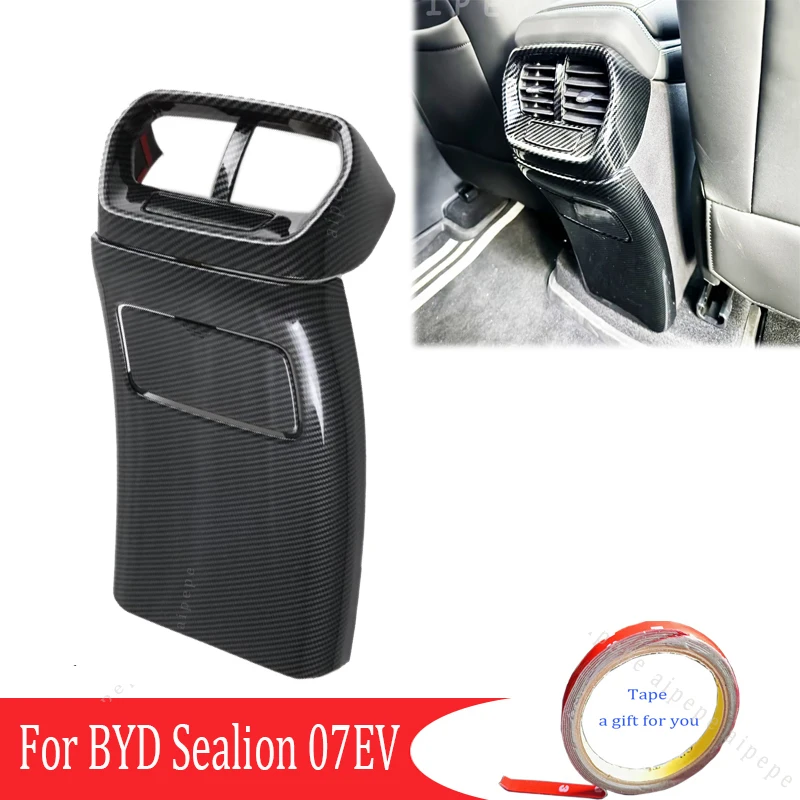 LHD RHD для BYD Sealion 7 Sea lion 07 EV 2024 2025 Автомобильные аксессуары ABS Задняя боковая вентиляционная крышка переменного тока Накладка
LHD RHD для BYD Sealion 7 Sea lion 07 EV 2024 2025 Автомобильные аксессуары ABS Задняя боковая вентиляционная крышка переменного тока Накладка