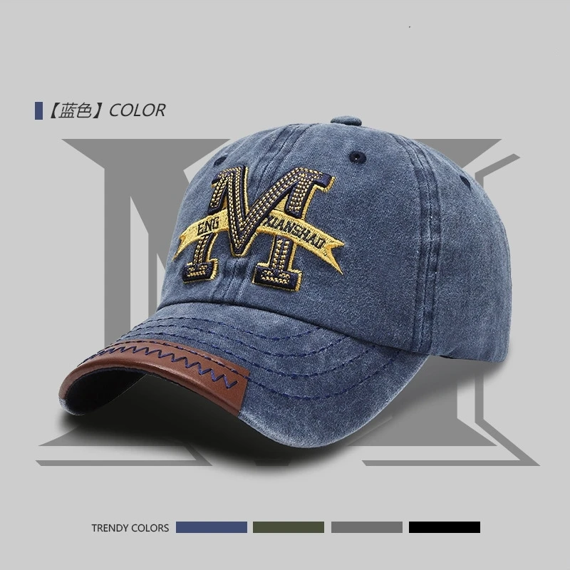 Unisex New Imitation Old Washable 3D Letter Embroidery Cotton Soft Top Baseball Cap
Unisex New Imitation Old Washable 3D Letter Embroidery Cotton Soft Top Baseball Cap
