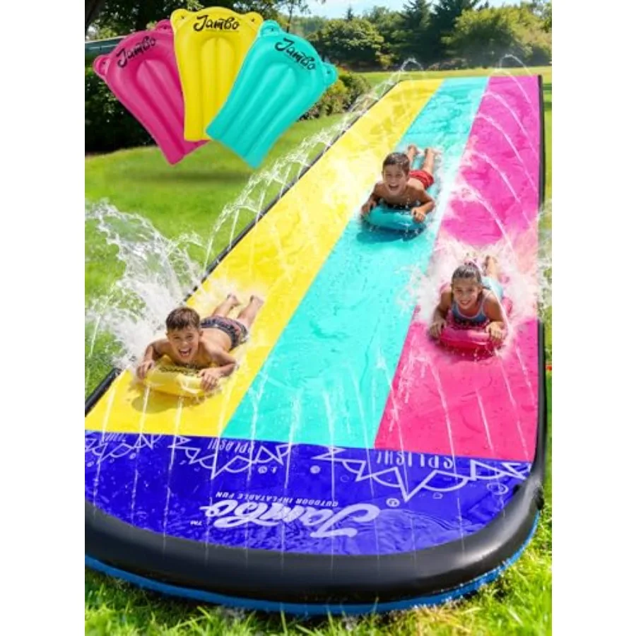 Backyard waterslide for kids: XL 20ft summer vibes premium slip and slide with heavy-duty PVC material blue color advanced 3-wa
Backyard waterslide for kids: XL 20ft summer vibes premium slip and slide with heavy-duty PVC material blue color advanced 3-wa