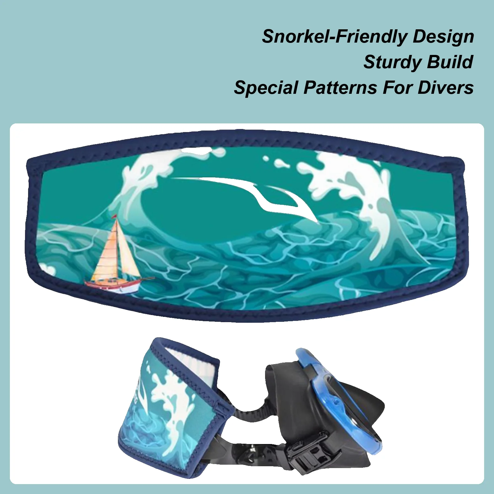 Diving Glasses Strap Cover Glasses Strap Headband Parts Wrap Comfortable Protective Cover For Beach Swimming Underwater Pool
Diving Glasses Strap Cover Glasses Strap Headband Parts Wrap Comfortable Protective Cover For Beach Swimming Underwater Pool