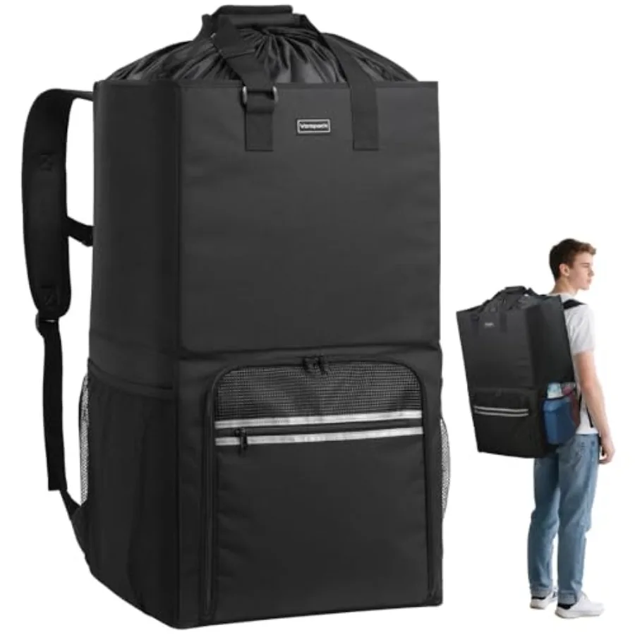Laundry Bag Backpack - 125L Extra Laundry Bags with Shoulder Straps Heavy-duty 2 in 1 Laundry Hamper Basket for College Dorm Ca
Laundry Bag Backpack - 125L Extra Laundry Bags with Shoulder Straps Heavy-duty 2 in 1 Laundry Hamper Basket for College Dorm Ca