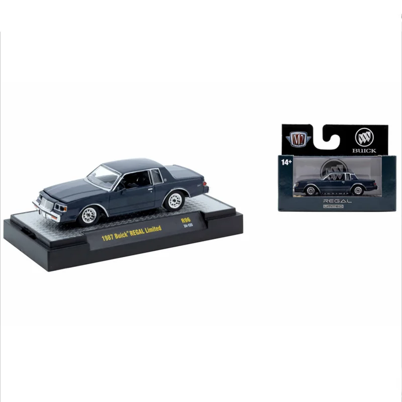 M2 Machines 1:64 Scale Diecast Alloy 1987 Buick REGAL Limited Toys Cars Model Classics Adult Gifts Souvenir Static Display
M2 Machines 1:64 Scale Diecast Alloy 1987 Buick REGAL Limited Toys Cars Model Classics Adult Gifts Souvenir Static Display
