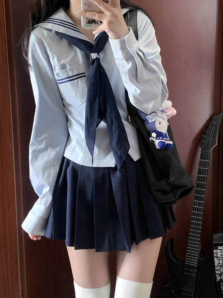 Оригинальный дизайн, приталенная рубашка с длинным рукавом в морском стиле для женщин, с принтом звезд и луны, в стиле JK, весна-осень, для студенток колледжей
Оригинальный дизайн, приталенная рубашка с длинным рукавом в морском стиле для женщин, с принтом звезд и луны, в стиле JK, весна-осень, для студенток колледжей