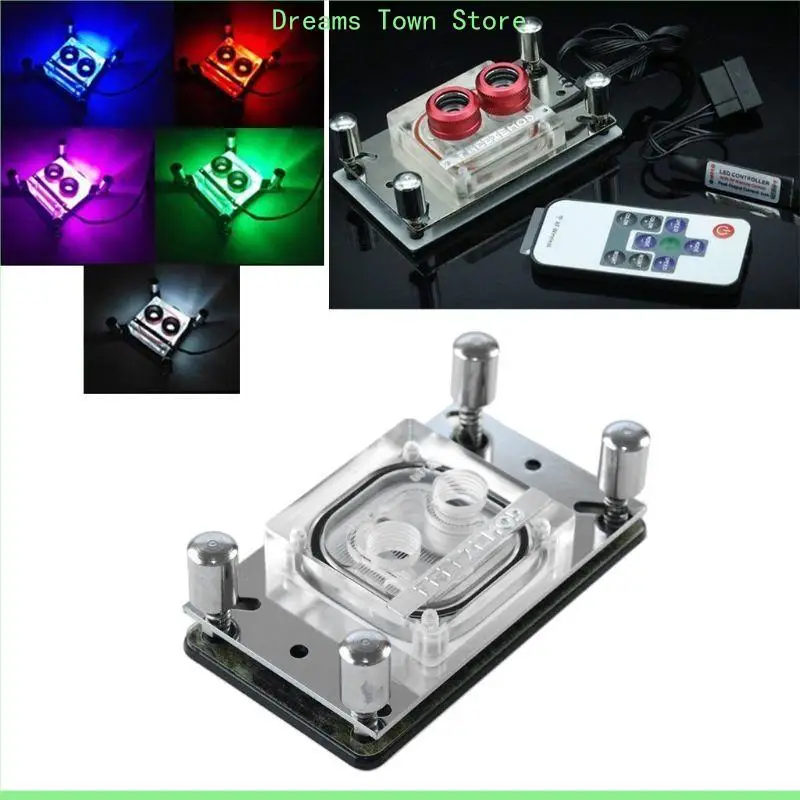 HX6A Computer Water Cooler CPU Water Cooler Block 0.5 Channel Jet for Amd Support
HX6A Computer Water Cooler CPU Water Cooler Block 0.5 Channel Jet for Amd Support