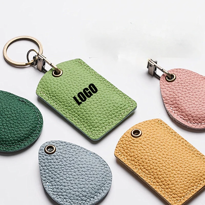Customized LOGO Keychain Blank Cowhide Access Card Cover Laser Engrave Car Keyring Leather Card Bag Personalized Key Chains
Customized LOGO Keychain Blank Cowhide Access Card Cover Laser Engrave Car Keyring Leather Card Bag Personalized Key Chains