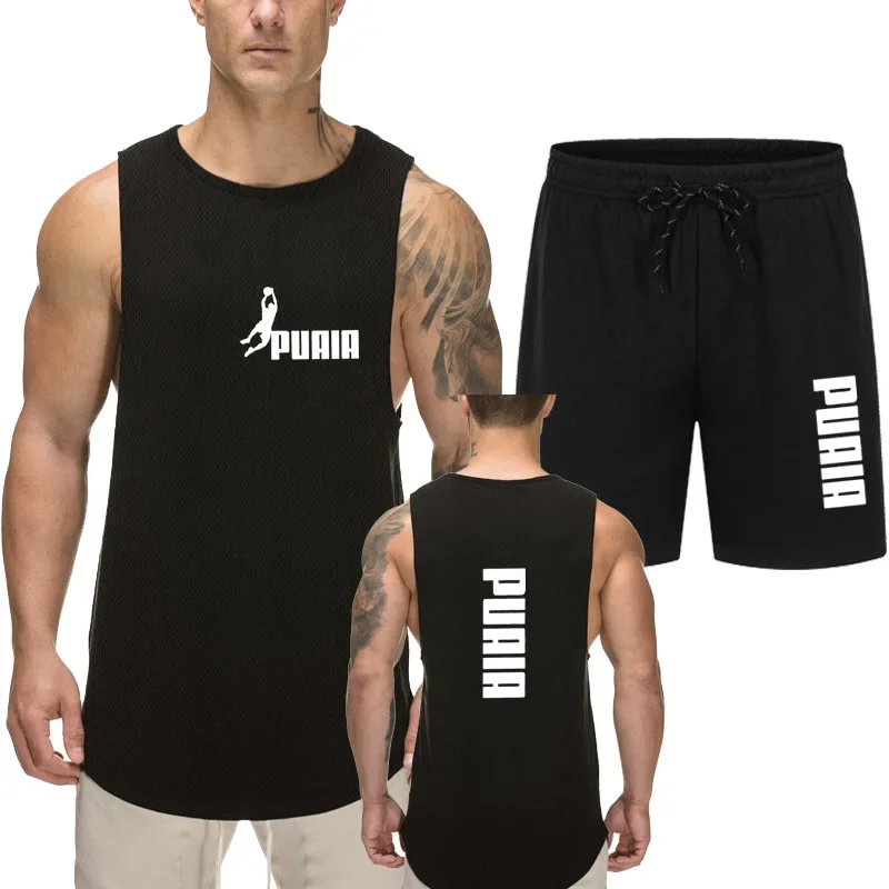2025 New Men's Fitness Fashion Set Men's casual sportswear set Quick drying sportswear Short sleeved T-shirt+shorts 2-piece set
2025 New Men's Fitness Fashion Set Men's casual sportswear set Quick drying sportswear Short sleeved T-shirt+shorts 2-piece set