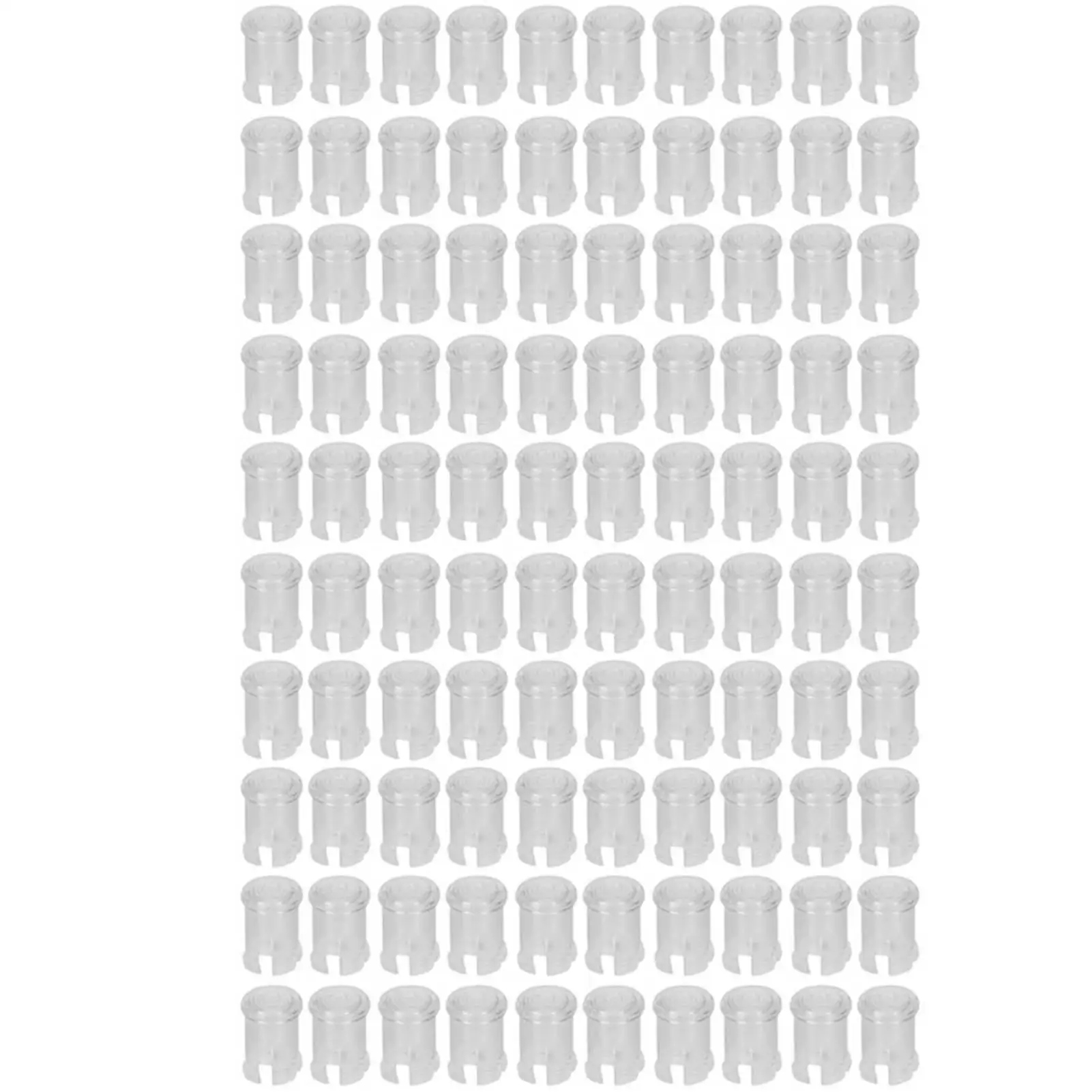 100Pcs Transparent Nylon LED Light Caps - Protective for Bulb Socket & Light Guide Diodes
100Pcs Transparent Nylon LED Light Caps - Protective for Bulb Socket & Light Guide Diodes