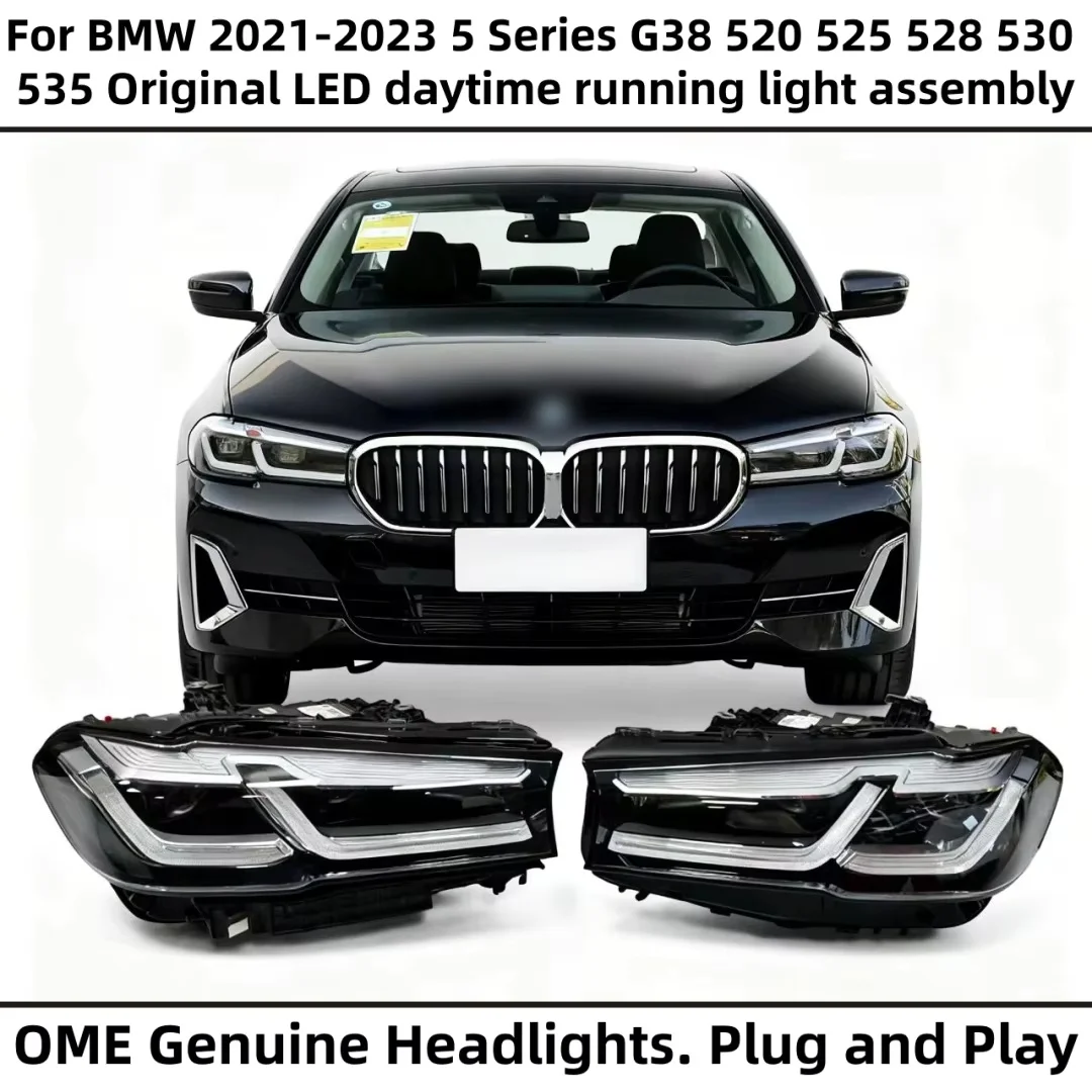 Automobile headlamp For BMW 2021-2023 5 Series G38 520 525 528 530 535 Original LED daytime running Headlight assembly Auto part
Automobile headlamp For BMW 2021-2023 5 Series G38 520 525 528 530 535 Original LED daytime running Headlight assembly Auto part