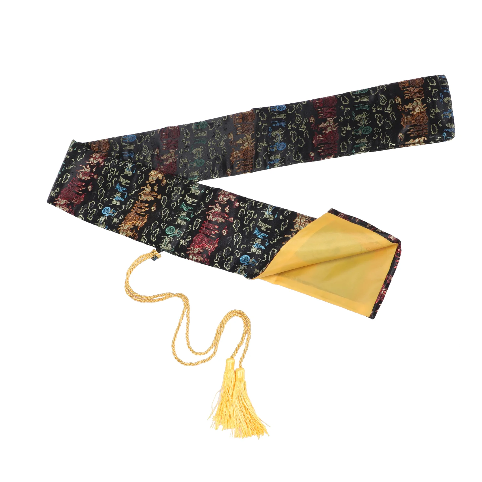 Silk Sword Bag Tai-Chi Swords Container Storage Holder Pouch Household Long Decorative
Silk Sword Bag Tai-Chi Swords Container Storage Holder Pouch Household Long Decorative