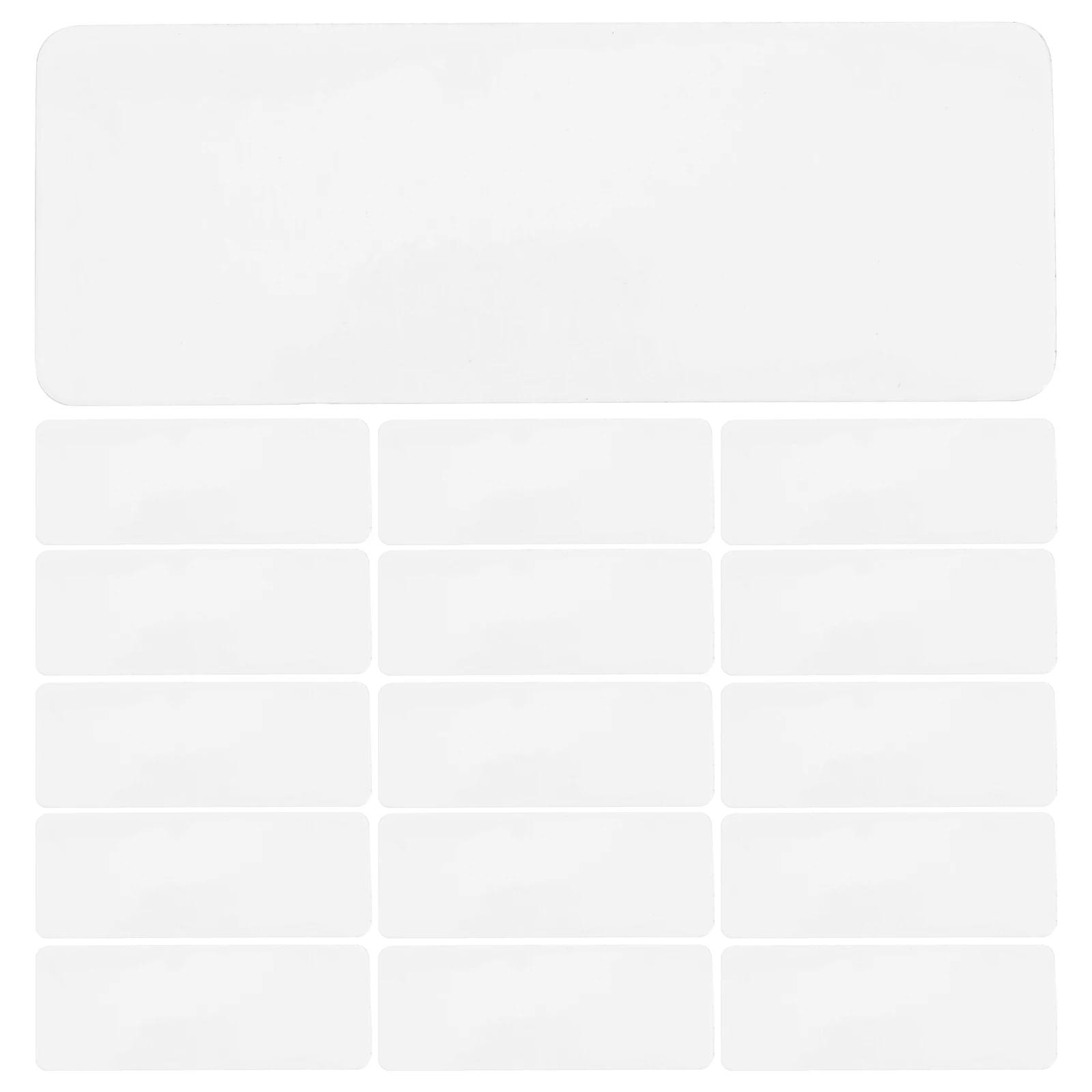 50pcs Magnetic Dry Erase Labels White Classroom Office Name Tags for Refrigerator Whiteboard Reusable School Magnet
50pcs Magnetic Dry Erase Labels White Classroom Office Name Tags for Refrigerator Whiteboard Reusable School Magnet