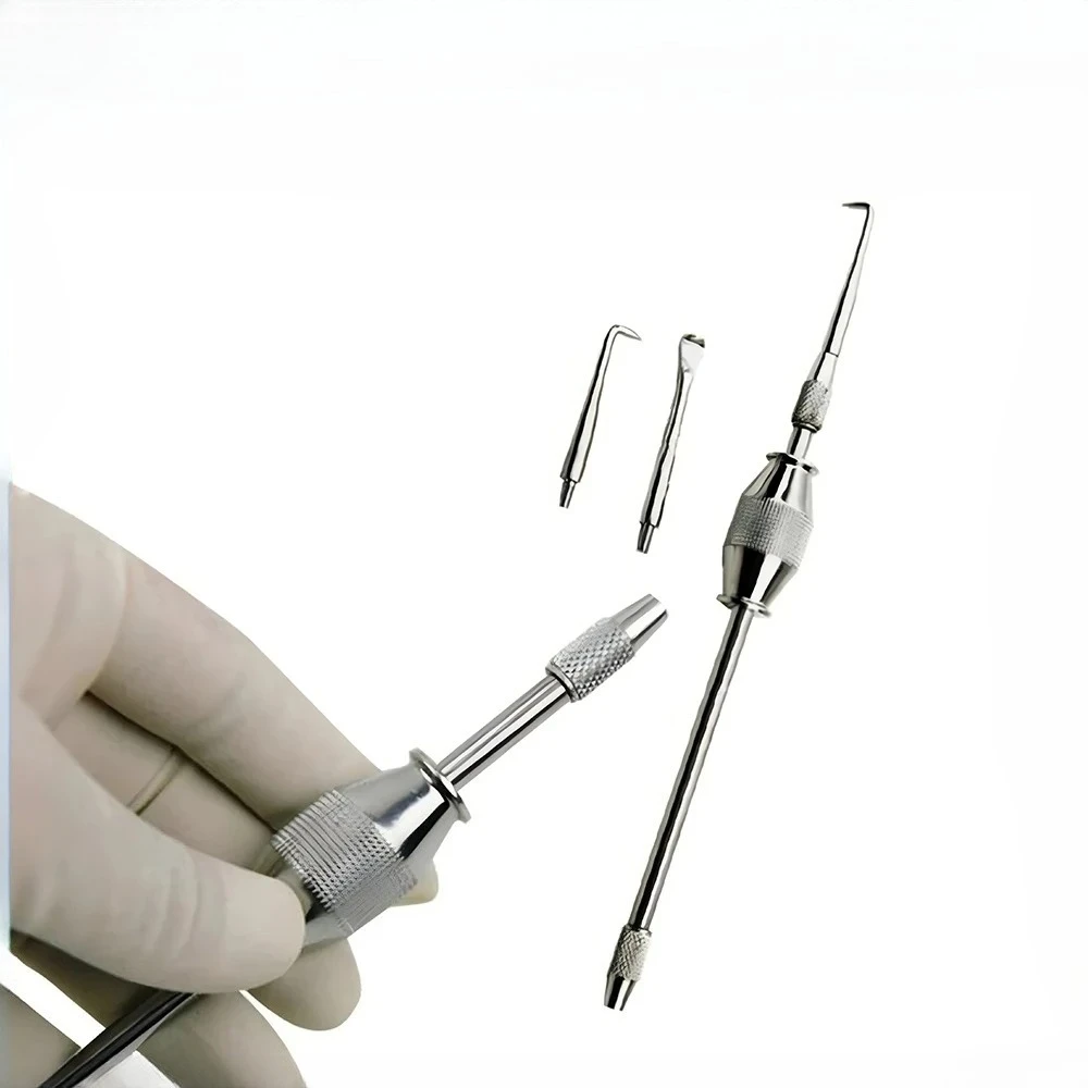 3 Sets Dental Crown Remover Manual Removing Crown Tool Stainless Steel Reusable Dentistry Cleaning Filling Teeth Equipments
3 Sets Dental Crown Remover Manual Removing Crown Tool Stainless Steel Reusable Dentistry Cleaning Filling Teeth Equipments
