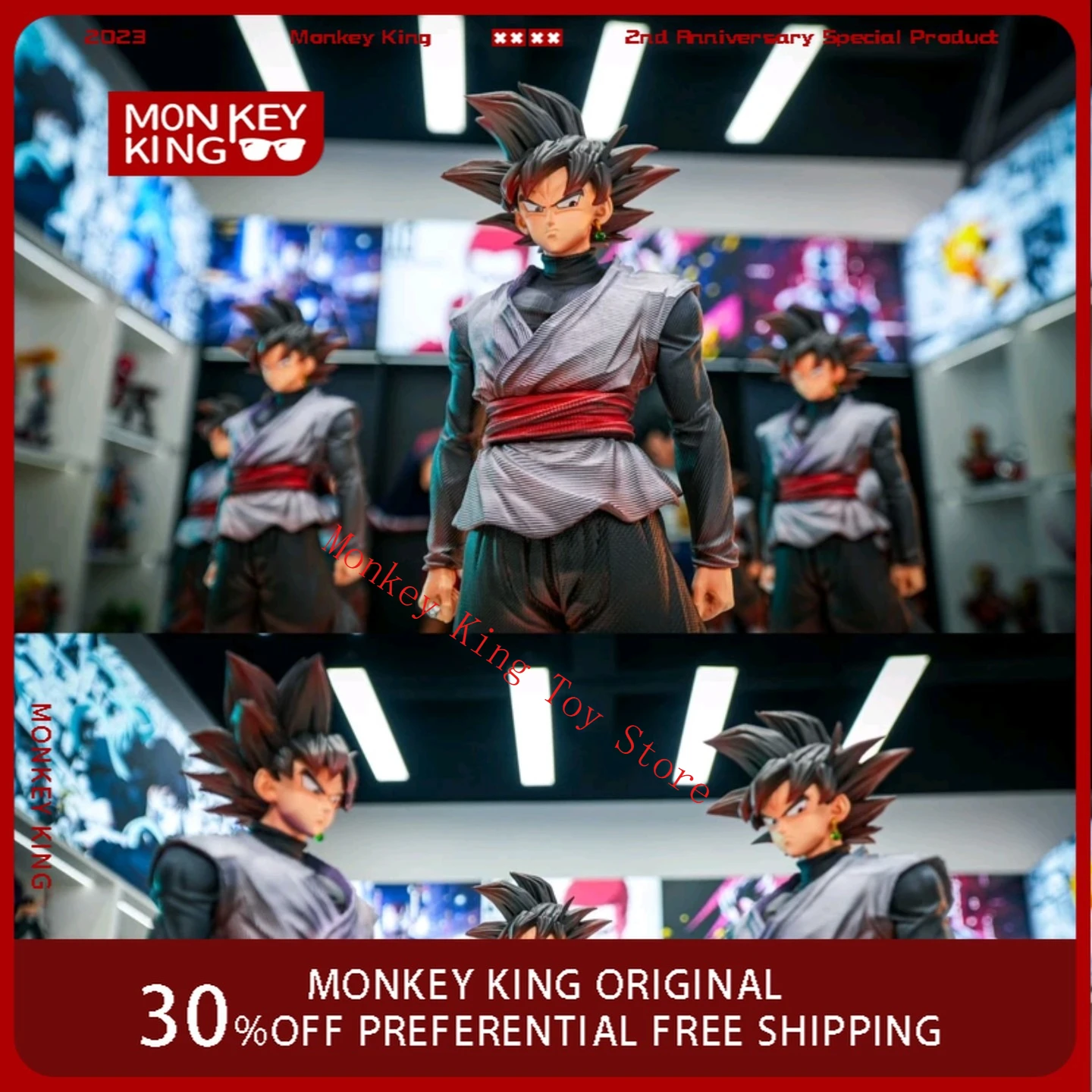 38cm JT Dragon Ball Son Goku Goku Black Anime Figure Peripheral PVC Model Scene Statue Desktop Decoration Ornaments Gift Toys
38cm JT Dragon Ball Son Goku Goku Black Anime Figure Peripheral PVC Model Scene Statue Desktop Decoration Ornaments Gift Toys