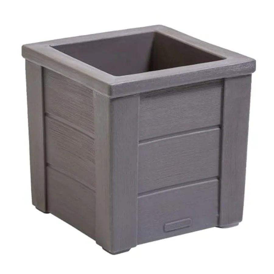 Lakewood Square Planter Large Planters for Outdoor Plants Gardening and Flower Pot for Patio or Porch Efficient Drainage Durabl
Lakewood Square Planter Large Planters for Outdoor Plants Gardening and Flower Pot for Patio or Porch Efficient Drainage Durabl
