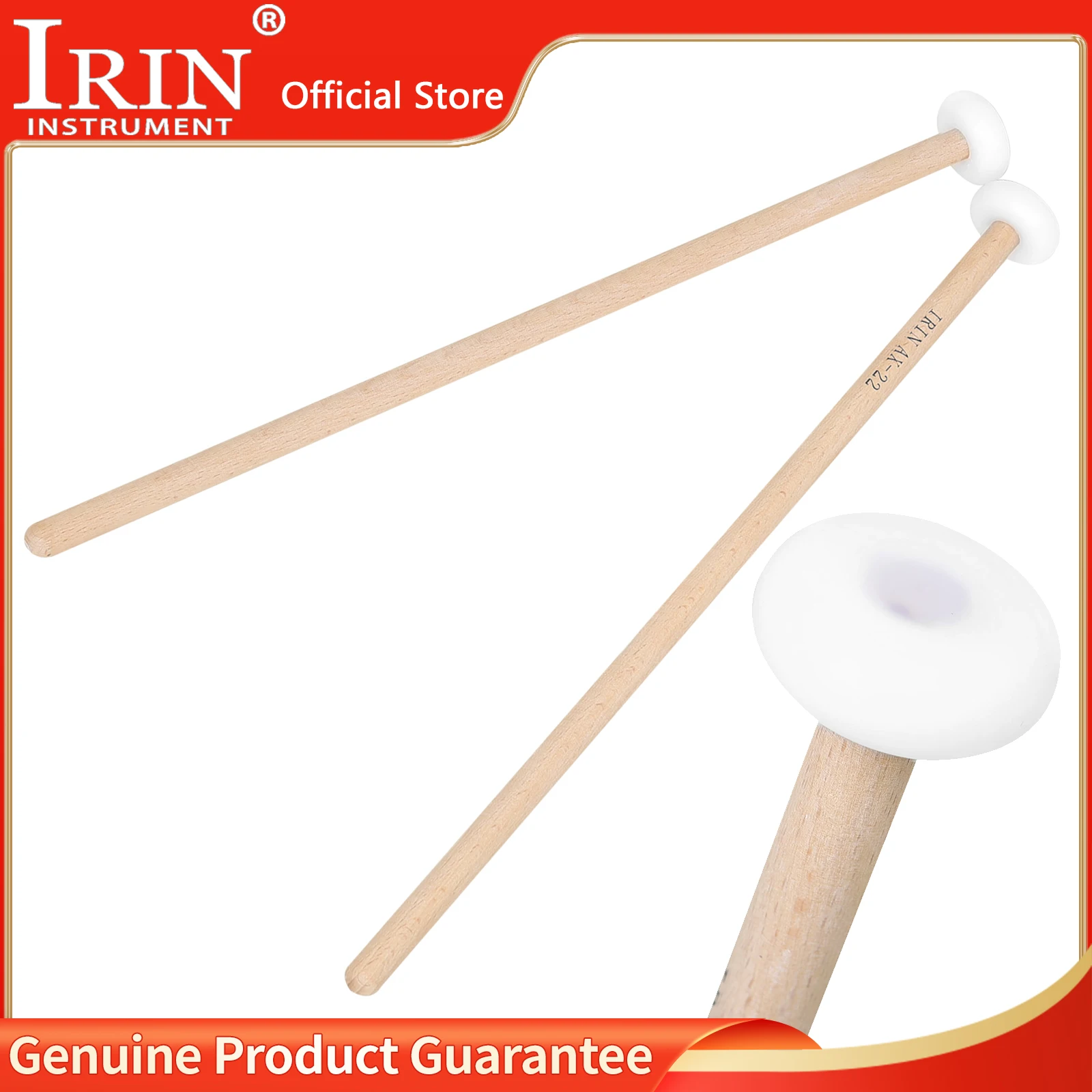IRIN AX-22 Timpani Mallets Felt Drumsticks 1 Pair Felt Head Wood Handle Drum Sticks Percussion Instrument Parts Accessaries
IRIN AX-22 Timpani Mallets Felt Drumsticks 1 Pair Felt Head Wood Handle Drum Sticks Percussion Instrument Parts Accessaries