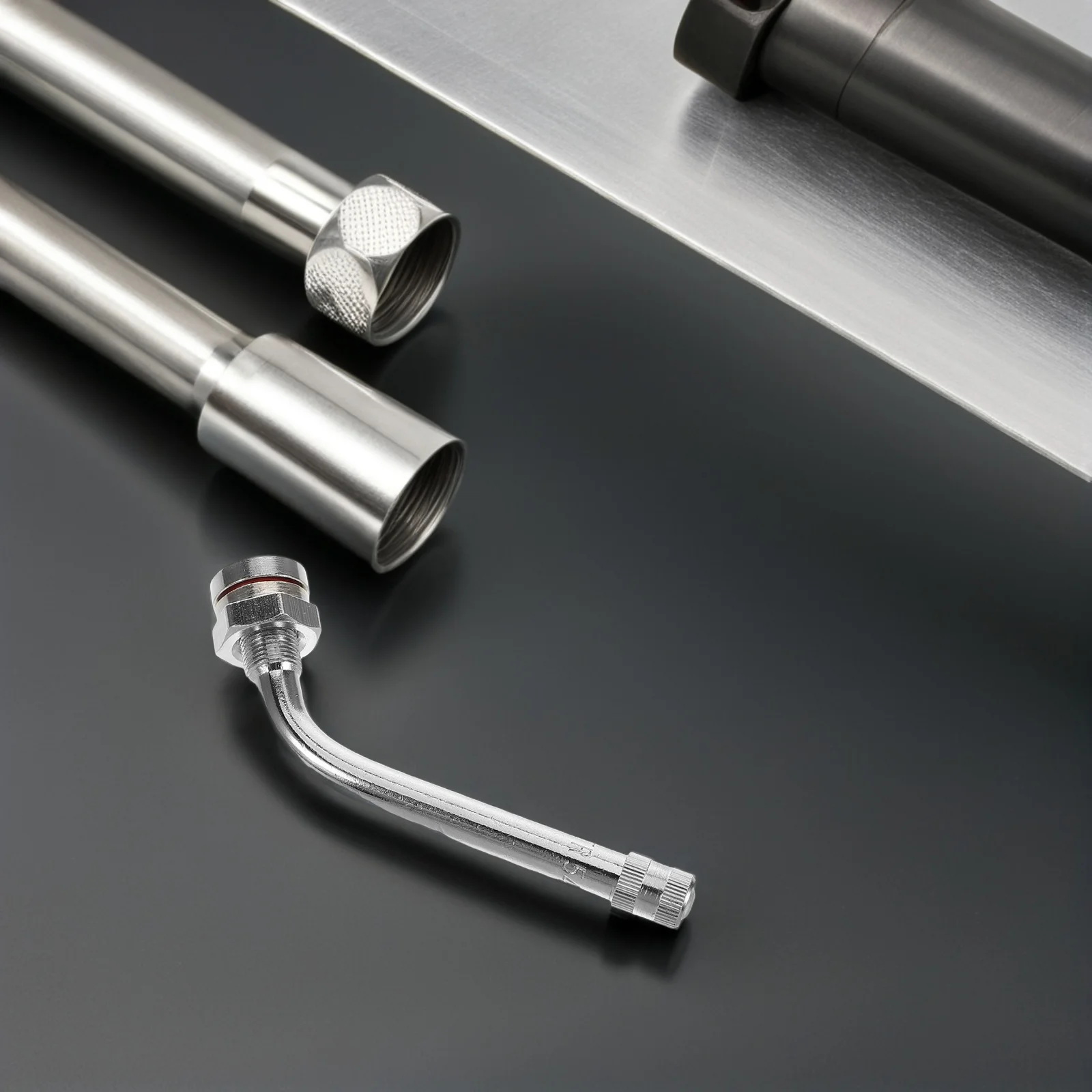 Stainless Steel Motorcycle Valve Stem for Vacuum Tires Electric Scooters Wheel Tire Valve Extension Stem Replacement Tool Heavy
Stainless Steel Motorcycle Valve Stem for Vacuum Tires Electric Scooters Wheel Tire Valve Extension Stem Replacement Tool Heavy