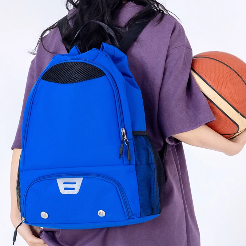 Unisex Multifunctional Basketball Training Bag Outdoors Sports Large Capacity Waterproof Backpack with Shoe Compartment
Unisex Multifunctional Basketball Training Bag Outdoors Sports Large Capacity Waterproof Backpack with Shoe Compartment