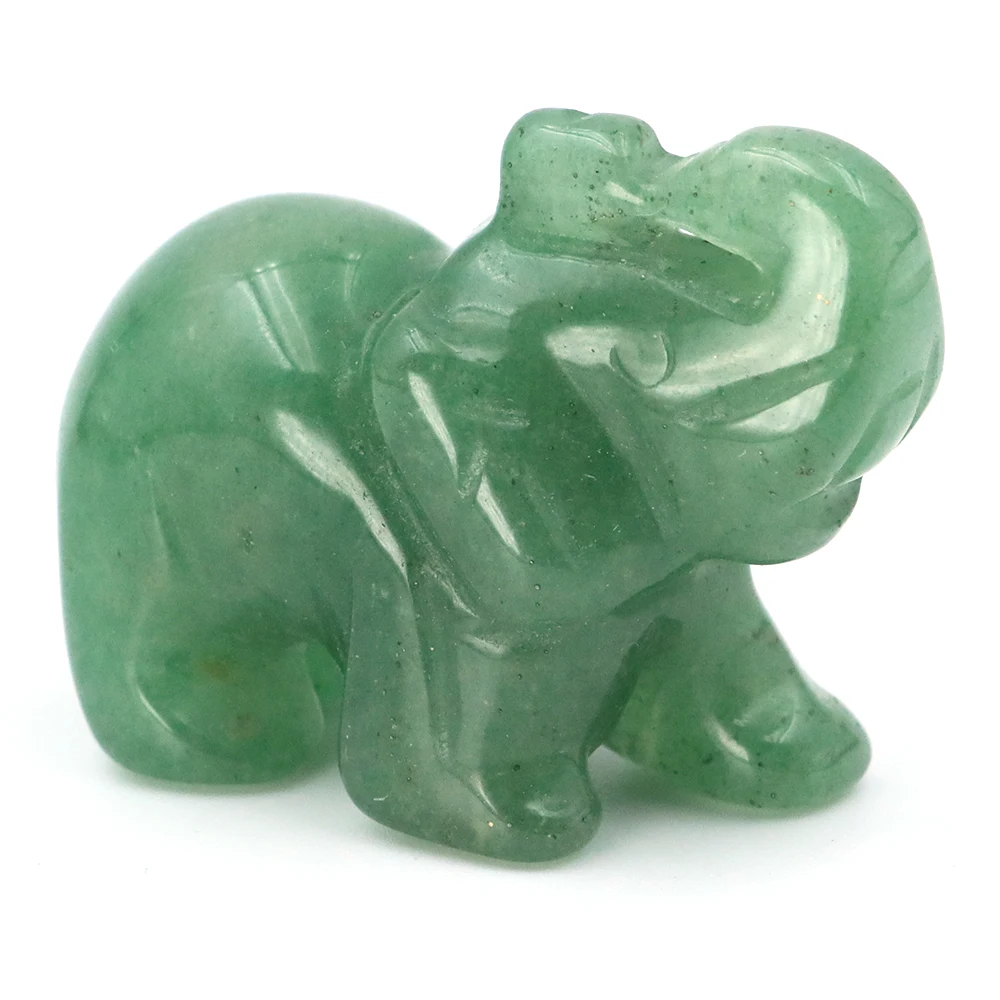 1.5" Elephant Figurine Natural Stones Healing Crystal Amethyst Quartz Animals Statue Gem Crafts Mineral Specimen Home Decor Gift
1.5" Elephant Figurine Natural Stones Healing Crystal Amethyst Quartz Animals Statue Gem Crafts Mineral Specimen Home Decor Gift