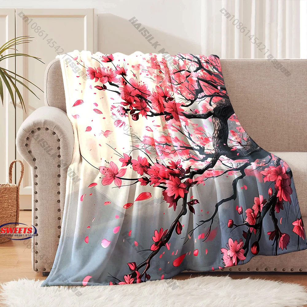 Cherry Blossom Cozy Blanket Multiple sizes kid's and adults' bedroom living room sofa decor blanket, Exquisite gift
Cherry Blossom Cozy Blanket Multiple sizes kid's and adults' bedroom living room sofa decor blanket, Exquisite gift
