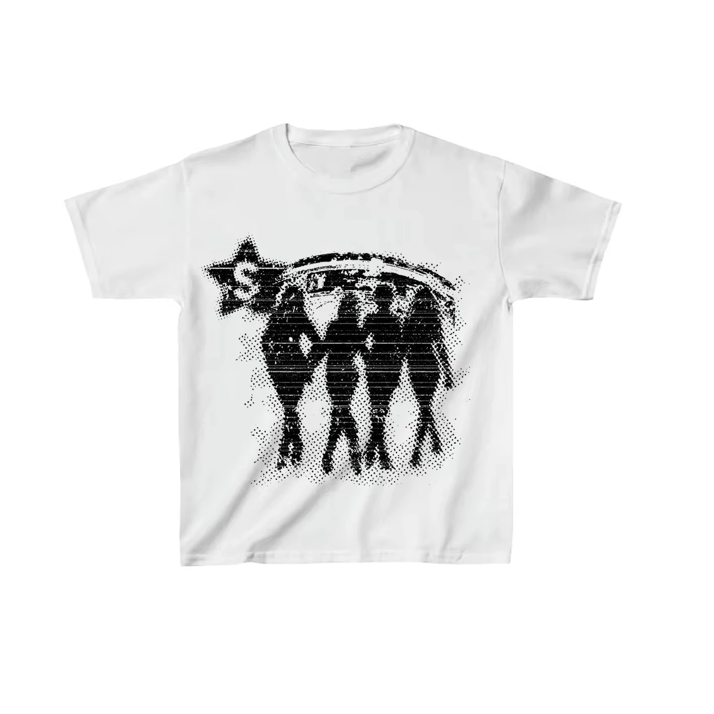 Women's T-shirt Y2K Harajuku 2025 new slim fit casual trend girl's clothing short sleeved printed women's top
Women's T-shirt Y2K Harajuku 2025 new slim fit casual trend girl's clothing short sleeved printed women's top
