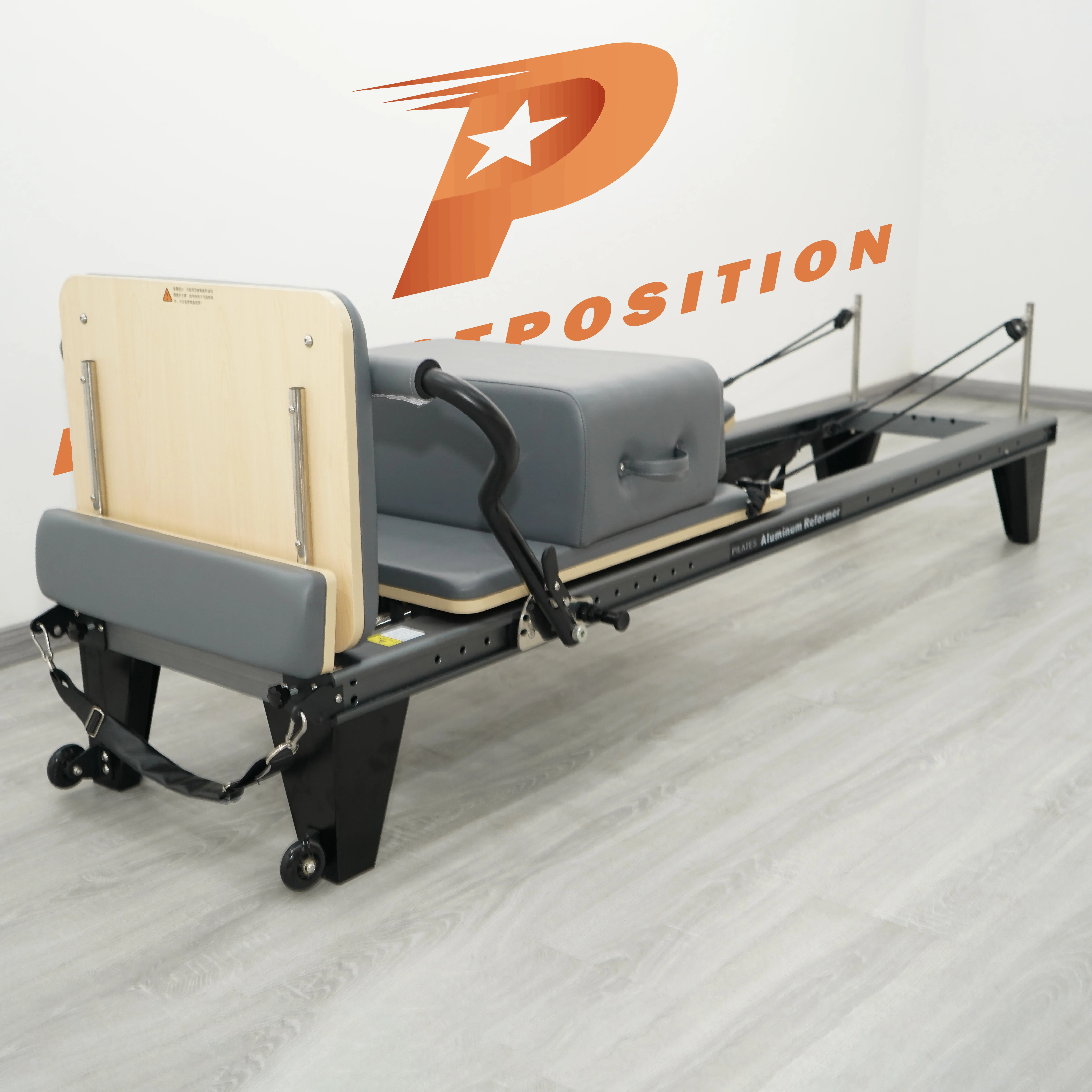 Commercial Infinite Footbar Aluminum Pilates Reformer Black Aluminum Pilates Reformer
Commercial Infinite Footbar Aluminum Pilates Reformer Black Aluminum Pilates Reformer