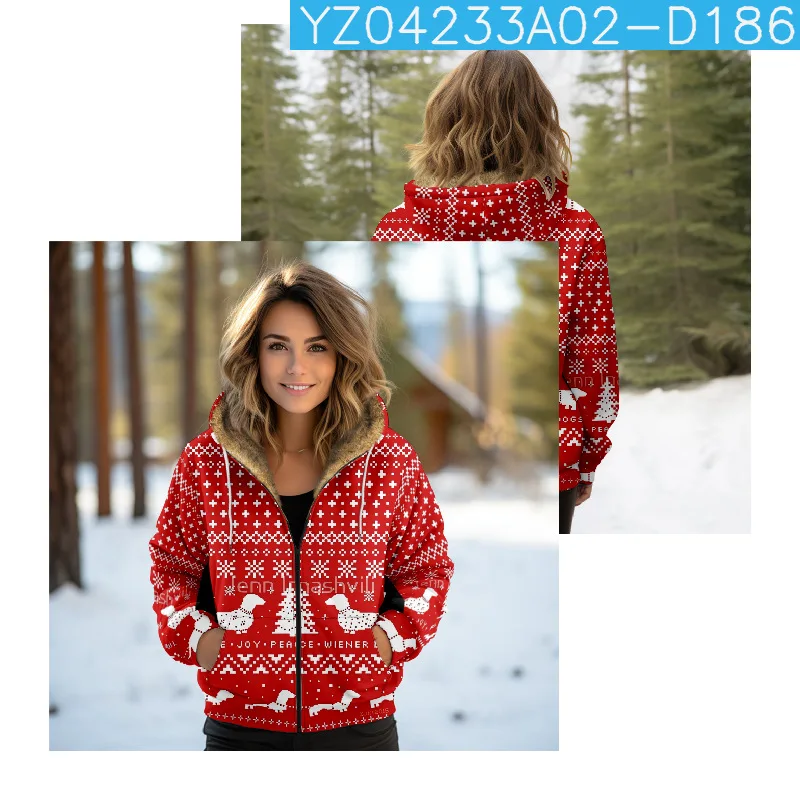 Hip Hop Christmas 3D Print Winter Hoodies Zipper Jacket outdoors Outerwear Men Fleece Jackets Warm Coats
Hip Hop Christmas 3D Print Winter Hoodies Zipper Jacket outdoors Outerwear Men Fleece Jackets Warm Coats