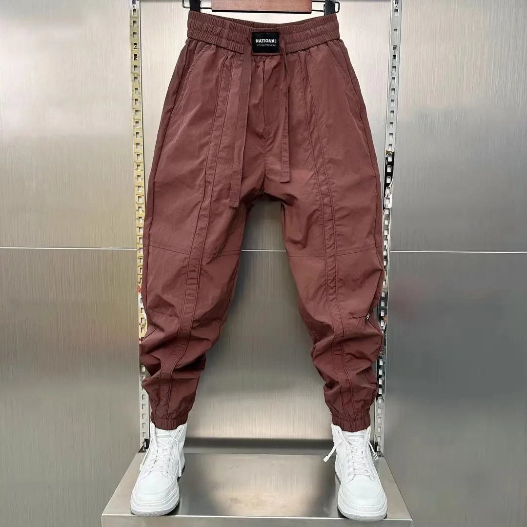 Summer Large Size 300 Pounds Hong Kong Style Retro Street Ice Silk Quick Dry Casual Pants Men's Cuffed Sports Thin Long Trousers
Summer Large Size 300 Pounds Hong Kong Style Retro Street Ice Silk Quick Dry Casual Pants Men's Cuffed Sports Thin Long Trousers