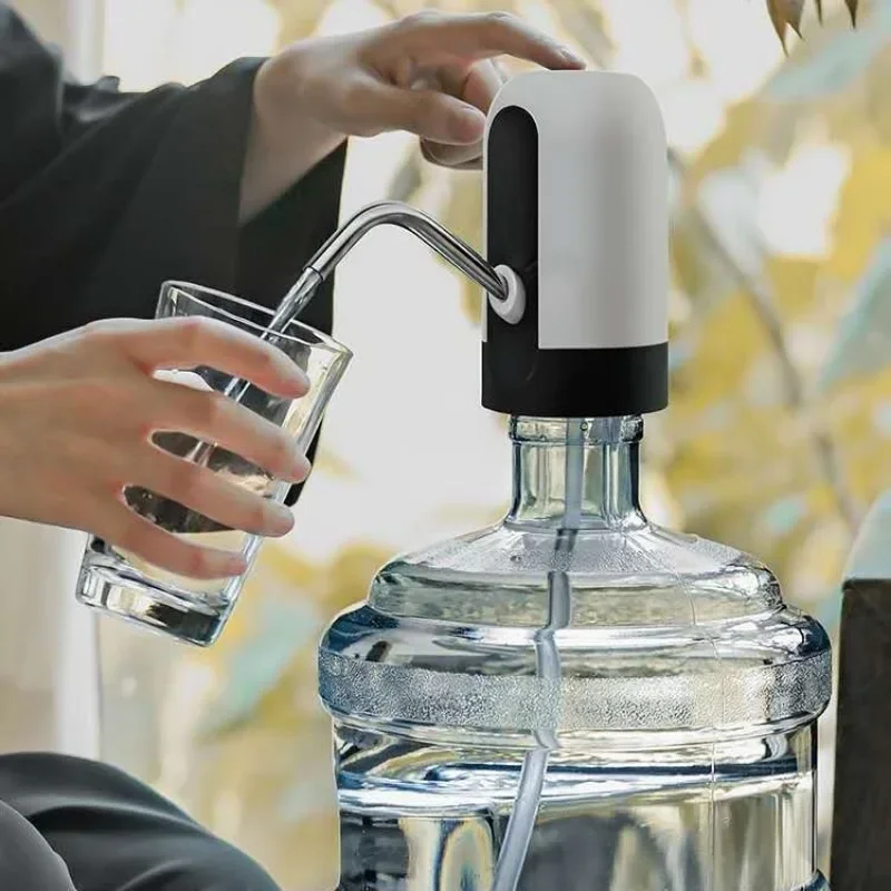 Superior 1pc Black/White Automatic Water Bottle Pump USB Charging Water Pump One Button Automatic Switch of Water Dispenser
Superior 1pc Black/White Automatic Water Bottle Pump USB Charging Water Pump One Button Automatic Switch of Water Dispenser