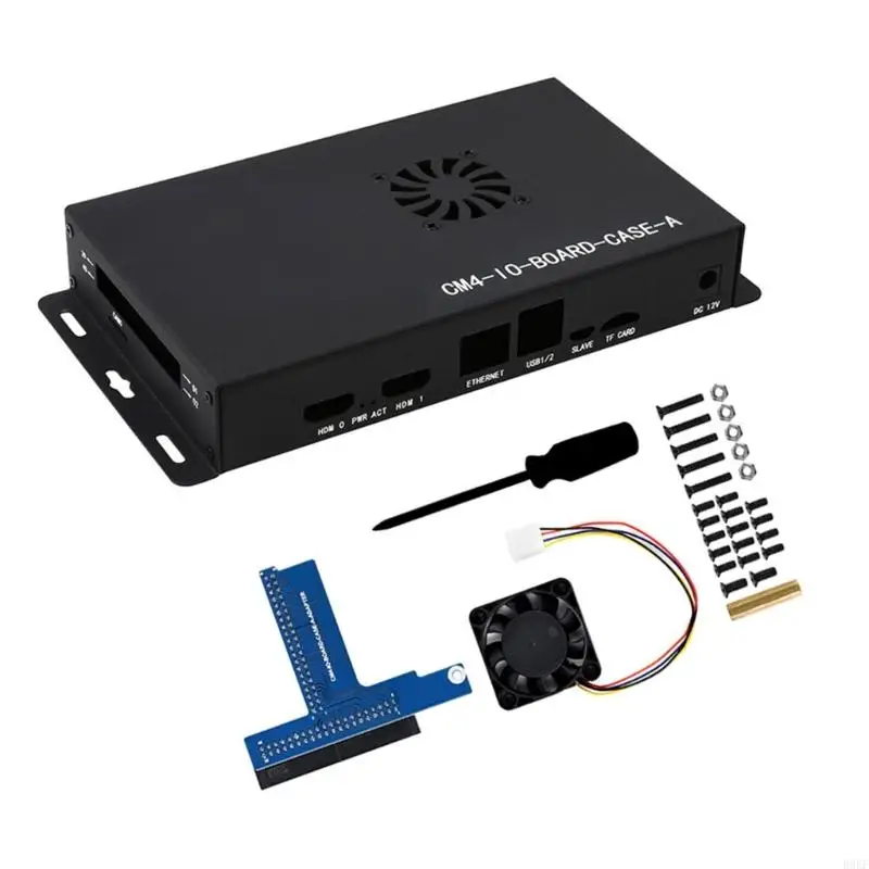 Металлический корпус B0KF с охлаждающим вентилятором для RPI Compute Module 4 Плата 40PIN GPIO Заголовок легко подключить Hat
Металлический корпус B0KF с охлаждающим вентилятором для RPI Compute Module 4 Плата 40PIN GPIO Заголовок легко подключить Hat