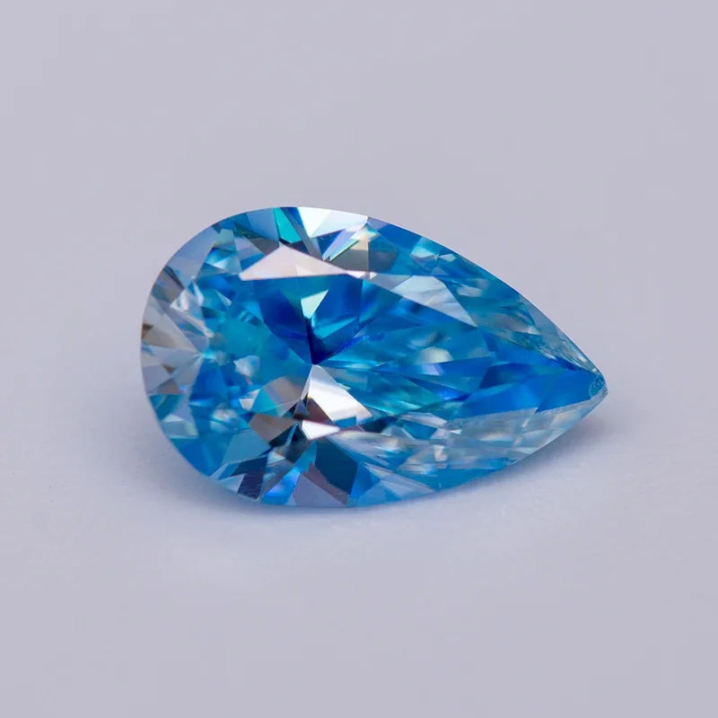 Moissanite Loose Stone Ice Blue Colour Pear Cut Lab Created Diamond Advanced Jewelry Making Materials with GRA Certificate
Moissanite Loose Stone Ice Blue Colour Pear Cut Lab Created Diamond Advanced Jewelry Making Materials with GRA Certificate