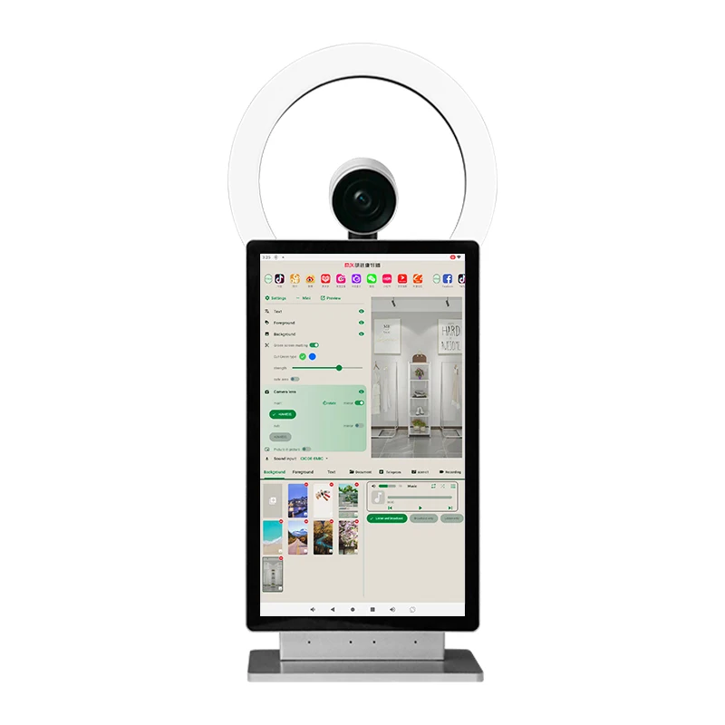 15.6 Inch Live Broadcasting Equipment for Advertising Interactive Screen Desktop
15.6 Inch Live Broadcasting Equipment for Advertising Interactive Screen Desktop