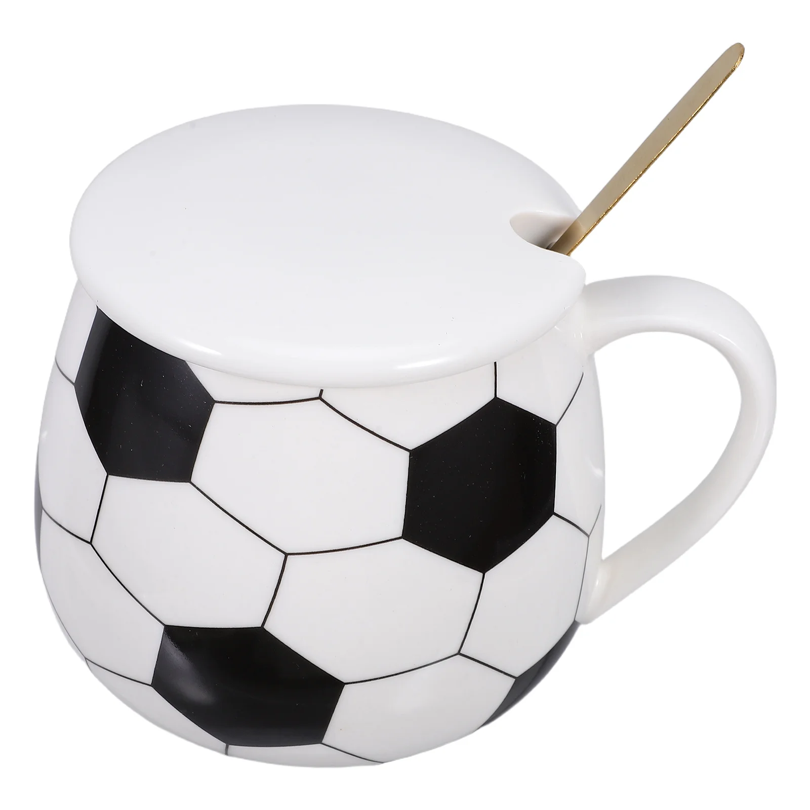 Ceramic Football Shaped Coffee Mug Set Includes Lid Spoon Decorative Desktop Cup for Home Office Football Ceramic Water Cup
Ceramic Football Shaped Coffee Mug Set Includes Lid Spoon Decorative Desktop Cup for Home Office Football Ceramic Water Cup