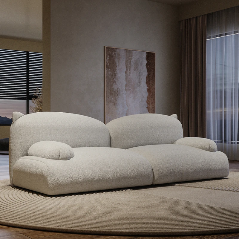 Twin cat fabric sofa, simple cream style, quiet living room, light luxury, straight row sofa
Twin cat fabric sofa, simple cream style, quiet living room, light luxury, straight row sofa
