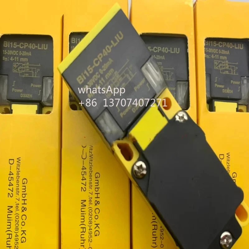 1Pcs BI15-CP40-LIU NI25-CP40-LIU BI25-CP40-LIU Proximity Switch New High-Quality Sensor
1Pcs BI15-CP40-LIU NI25-CP40-LIU BI25-CP40-LIU Proximity Switch New High-Quality Sensor