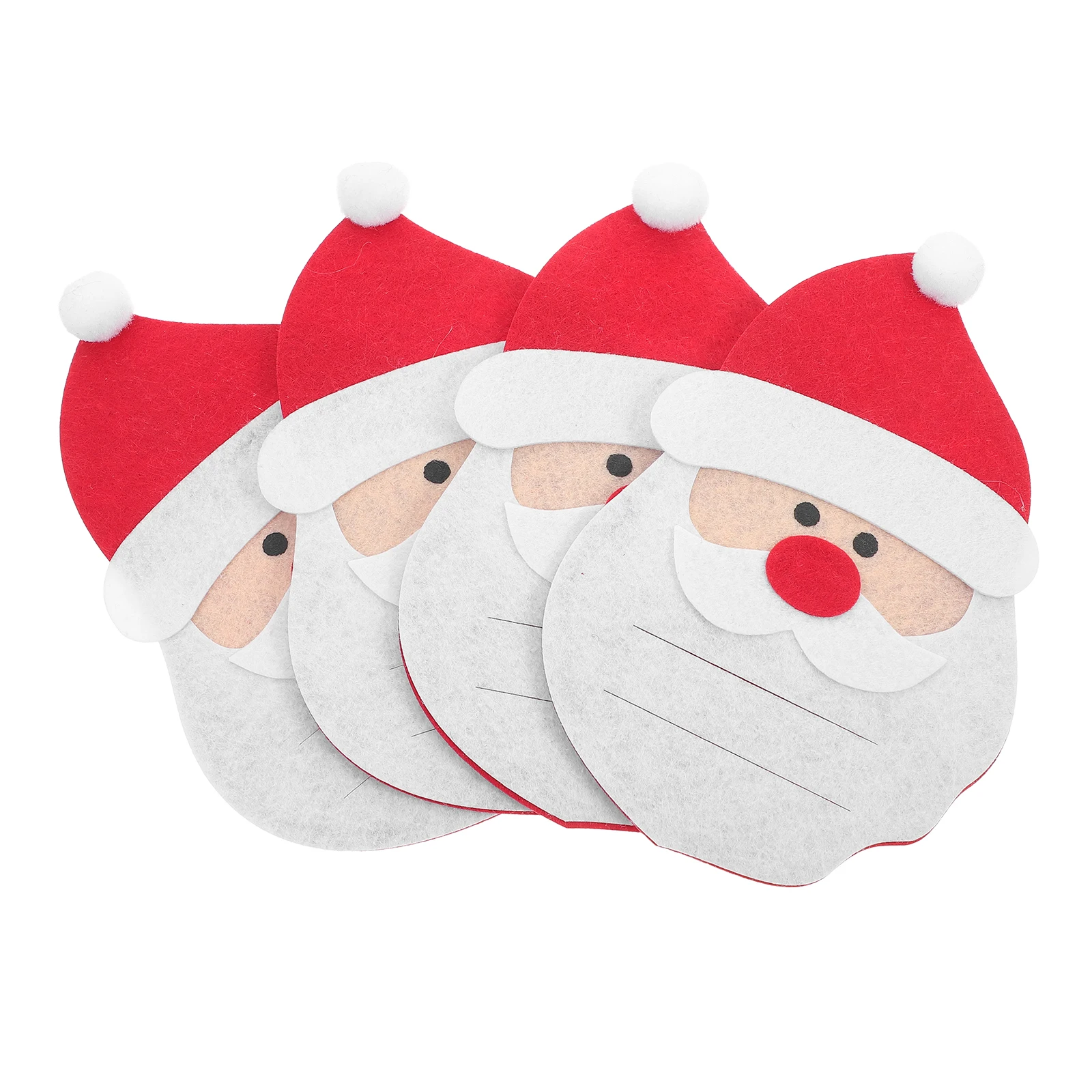 4Pcs Christmas Cutlery Bag Silverware Holder Fork Pouch Felt Xmas Party Tableware Utensil Decoration Christmas Cutlery Holder 
4Pcs Christmas Cutlery Bag Silverware Holder Fork Pouch Felt Xmas Party Tableware Utensil Decoration Christmas Cutlery Holder