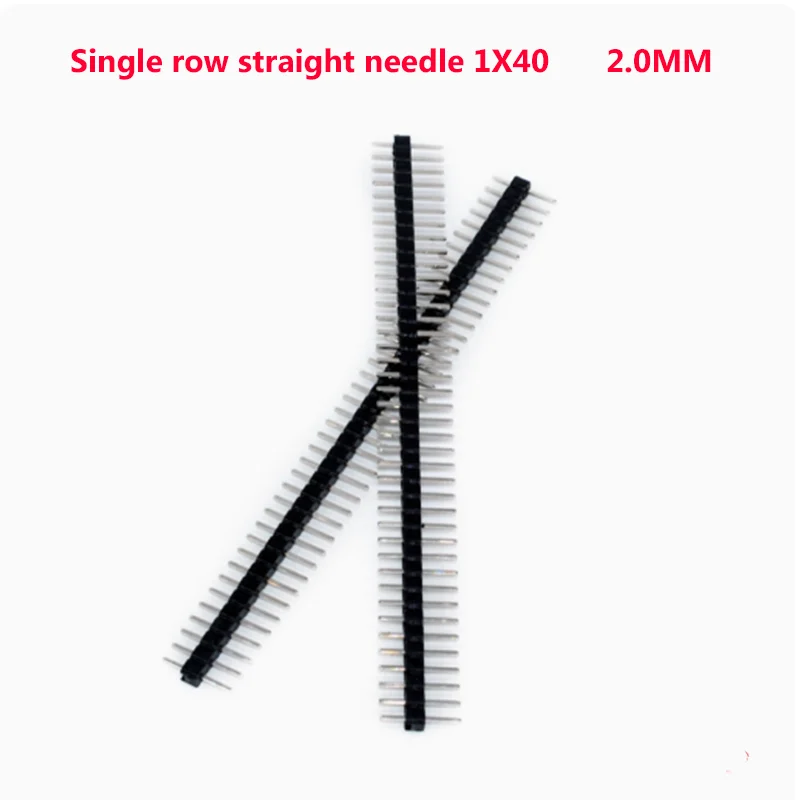 10pcs Single pin 2.00MM pin and female pin spacing 2.0MM double pin single pin 1*40P straight/bend pin
10pcs Single pin 2.00MM pin and female pin spacing 2.0MM double pin single pin 1*40P straight/bend pin